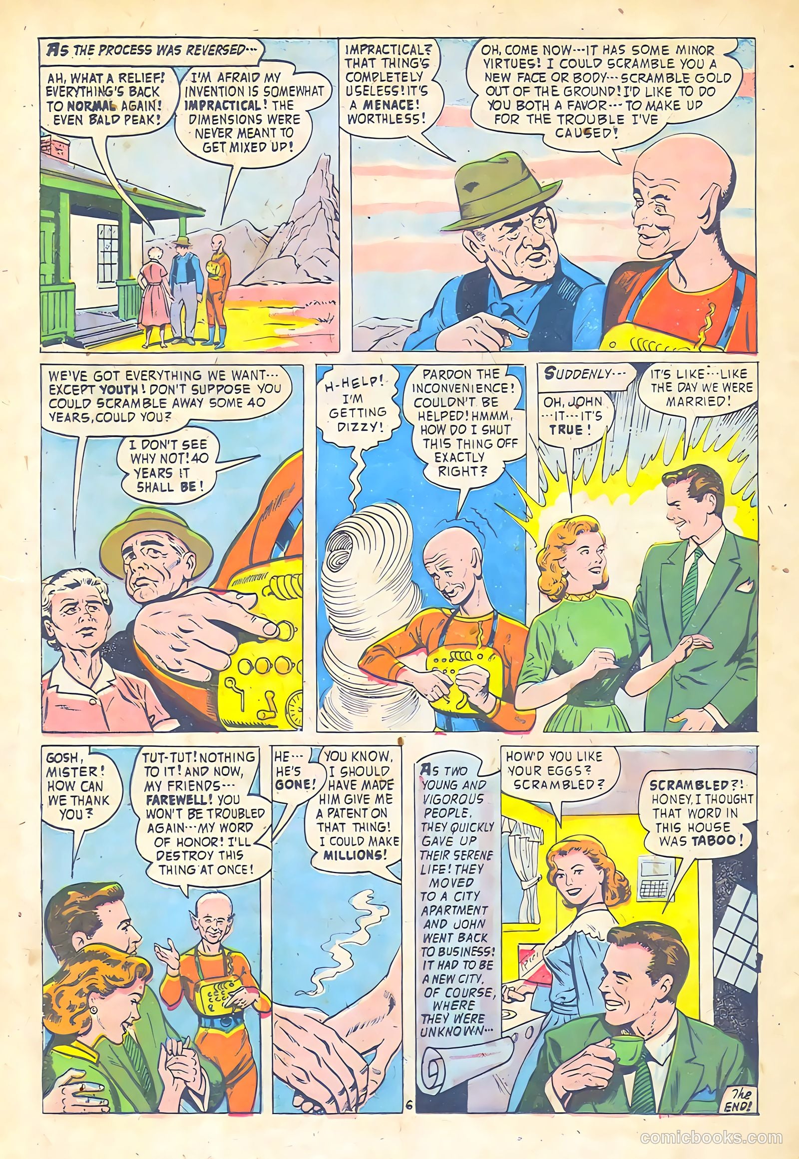 Adventures into the Unknown #98 (1958) — page 20 of 36