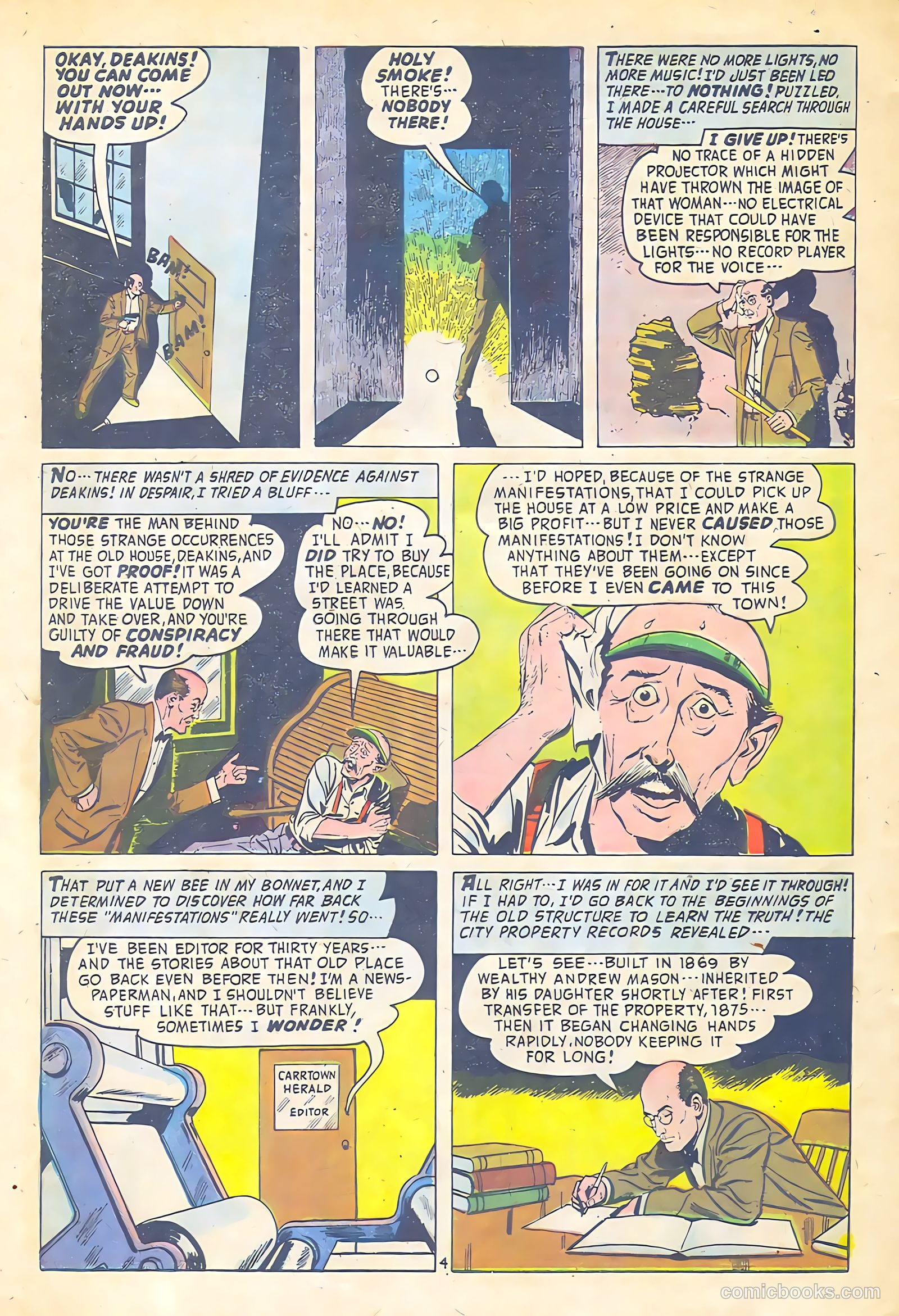 Adventures into the Unknown #98 (1958) — page 28 of 36