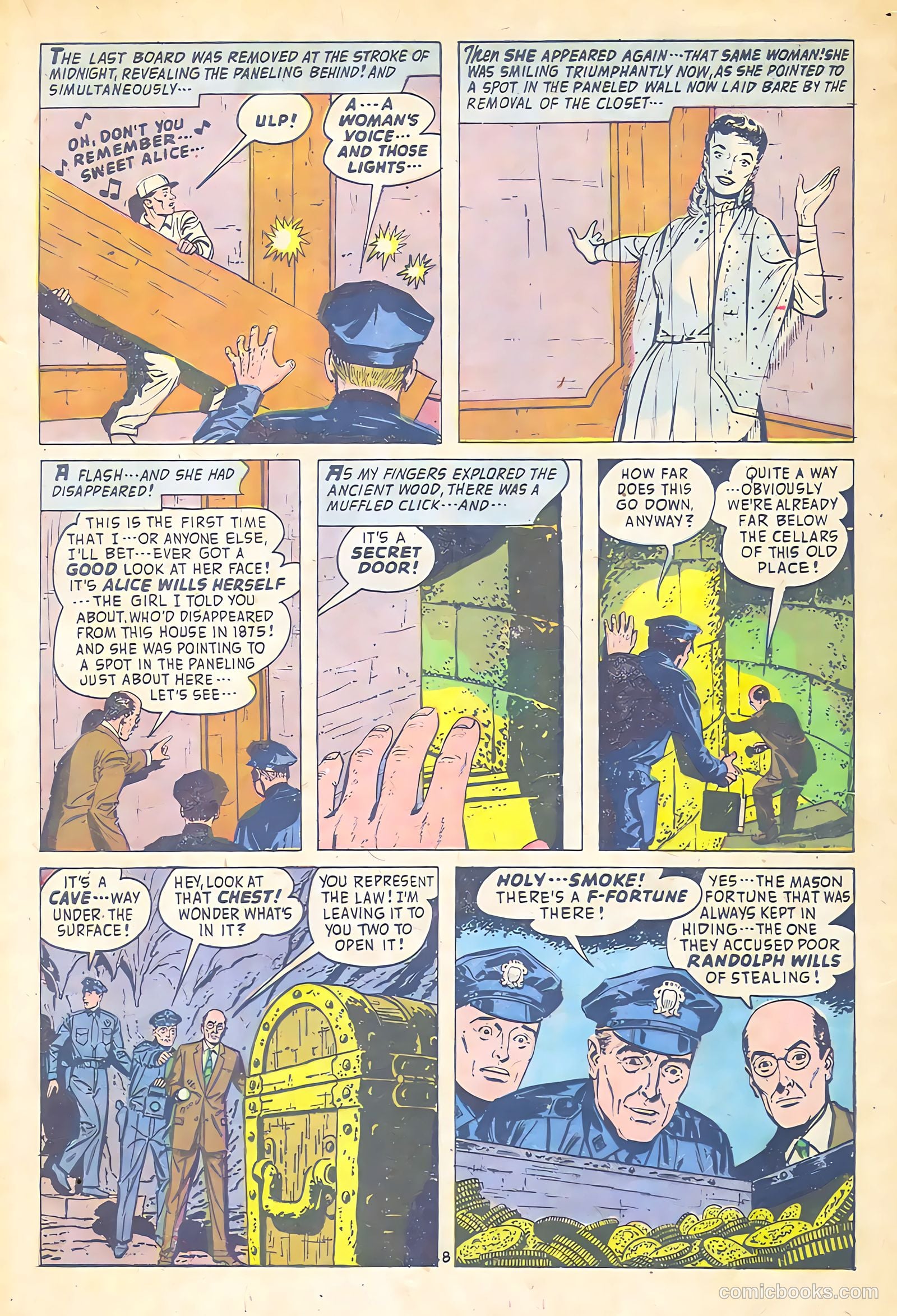 Adventures into the Unknown #98 (1958) — page 32 of 36
