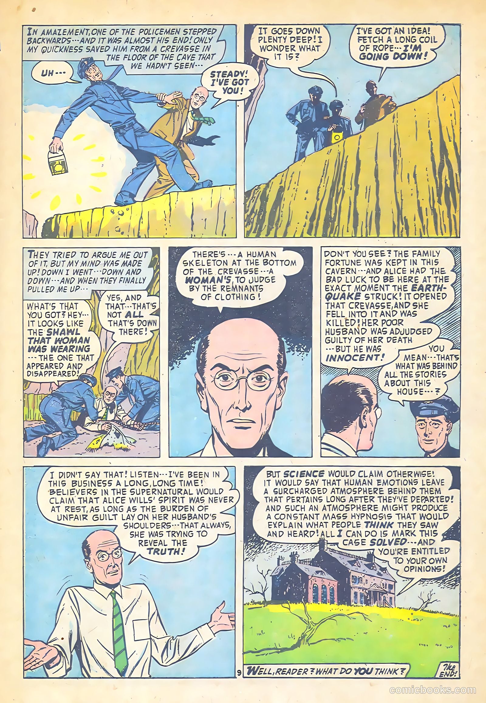 Adventures into the Unknown #98 (1958) — page 33 of 36