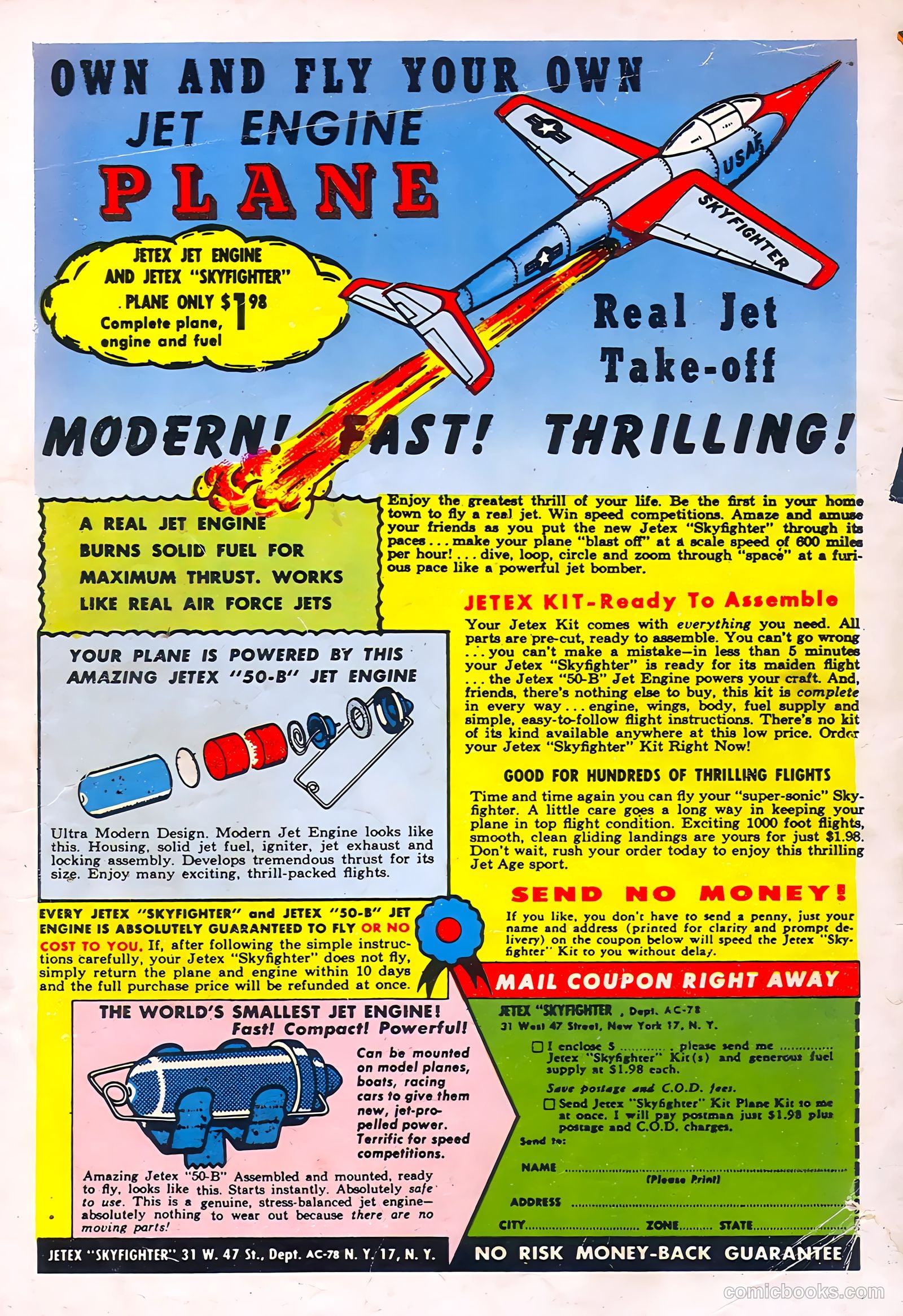 Adventures into the Unknown #98 (1958) — page 36 of 36