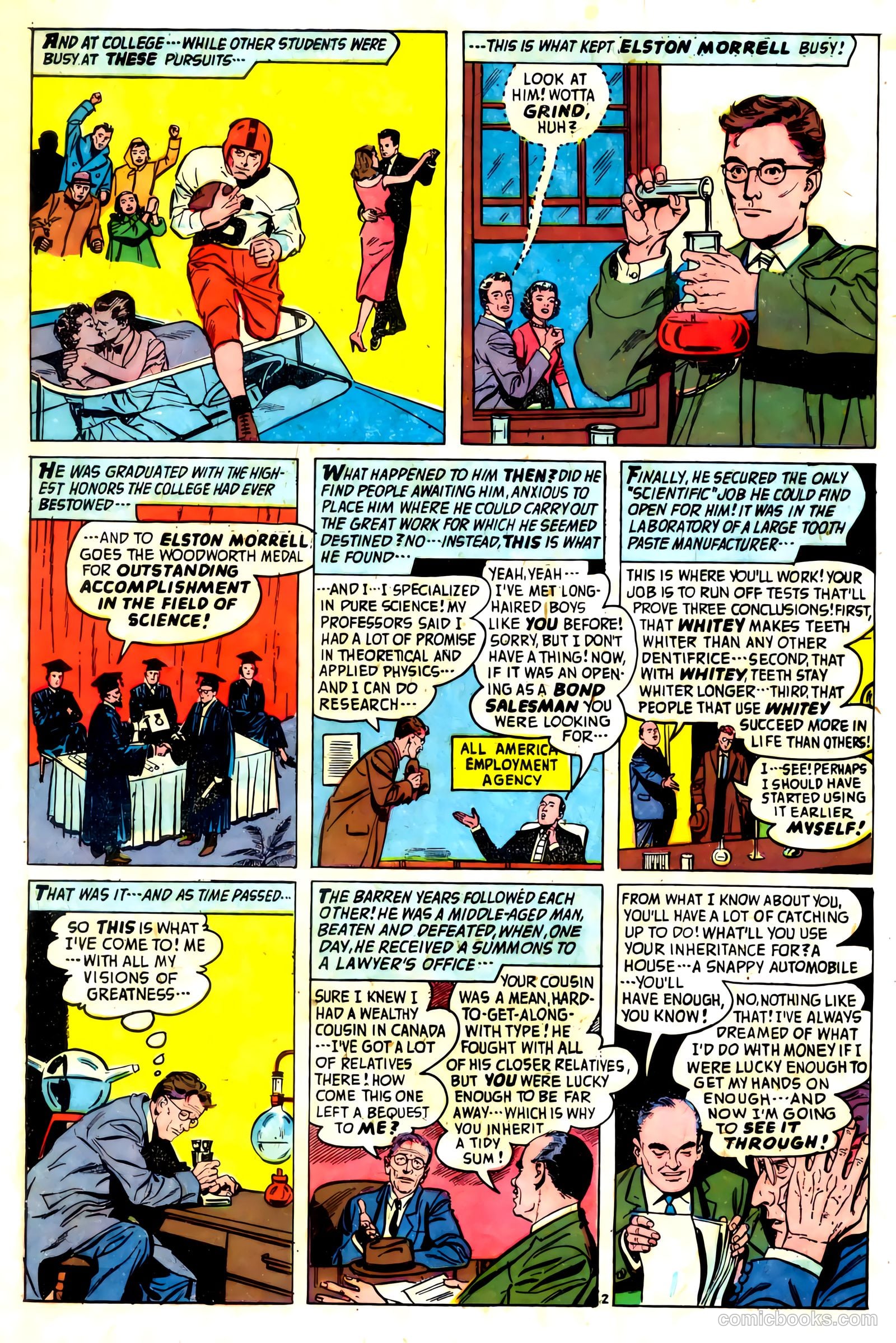 Adventures into the Unknown #99 (1958) — page 4 of 36
