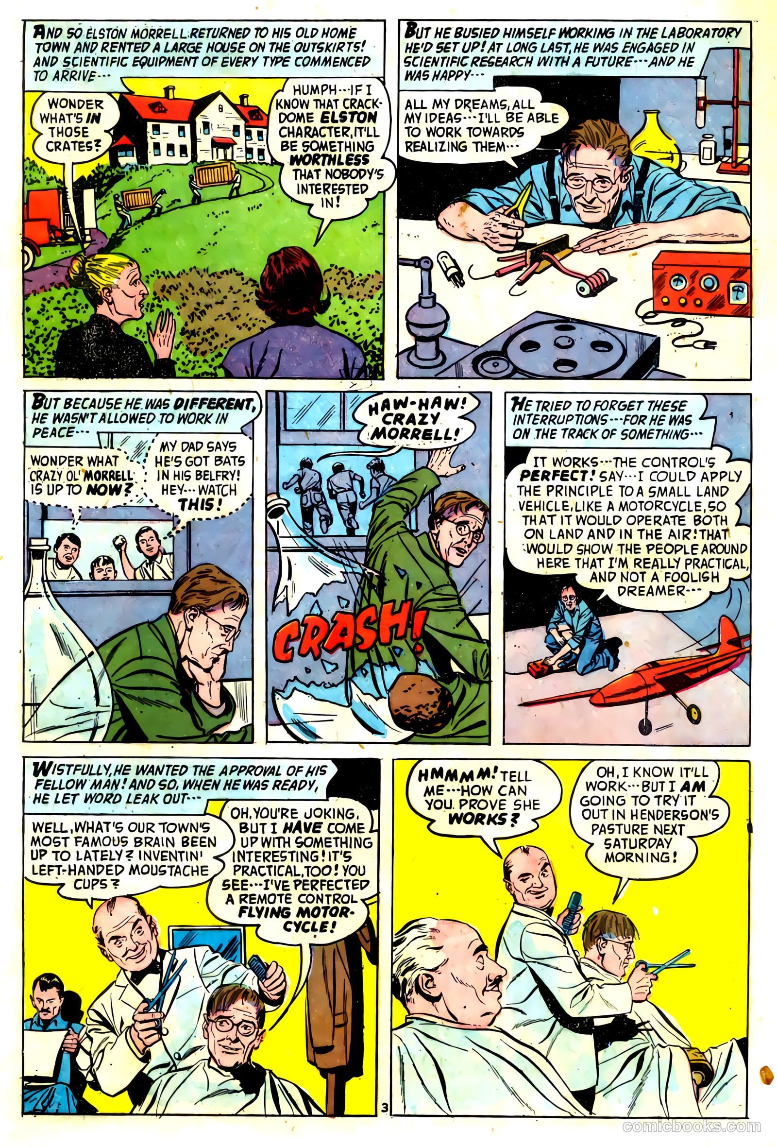 Adventures into the Unknown #99 (1958) — page 5 of 36