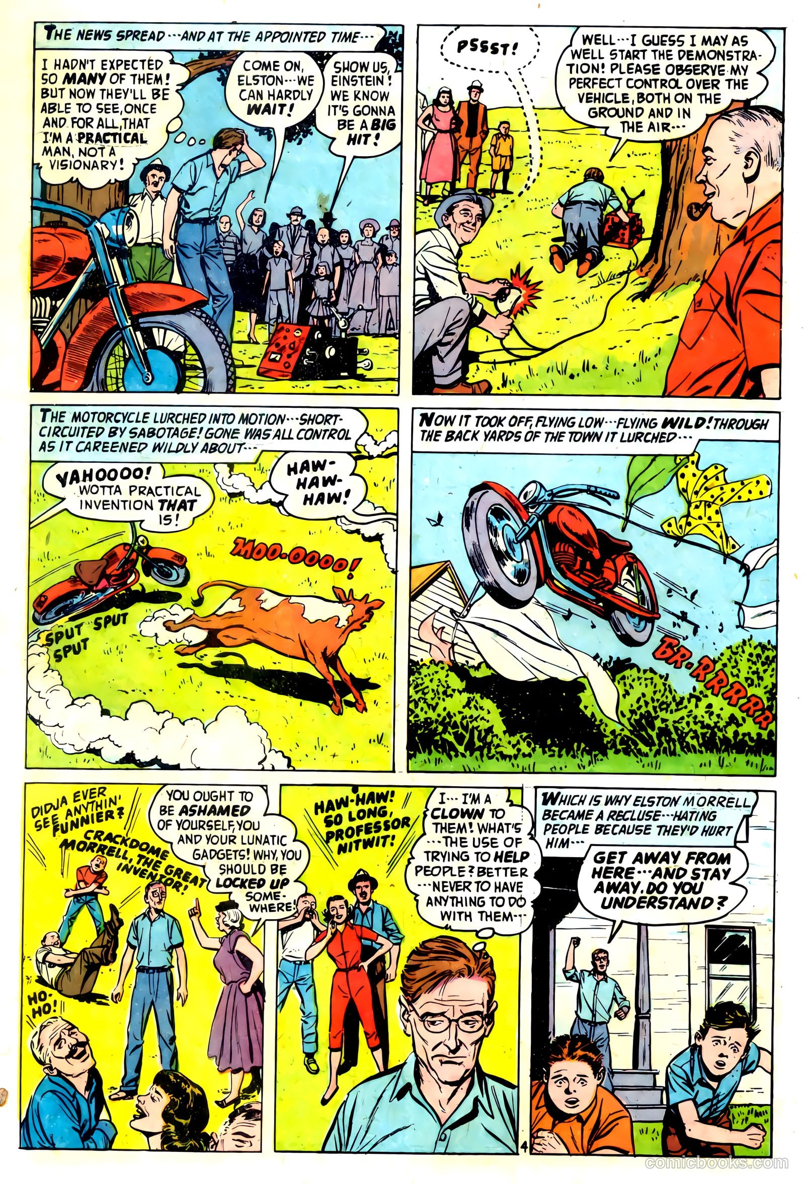 Adventures into the Unknown #99 (1958) — page 6 of 36