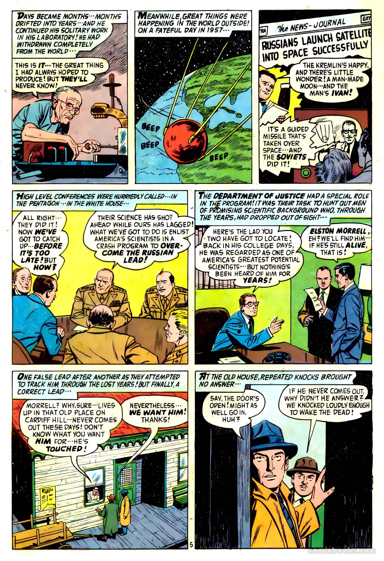 Adventures into the Unknown #99 (1958) — page 7 of 36