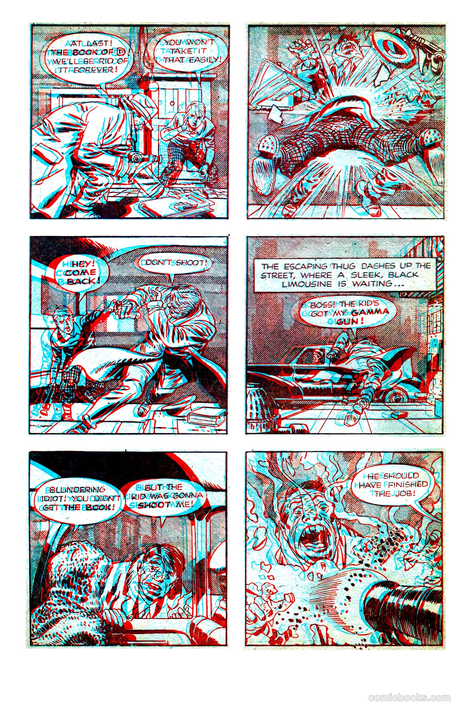 Captain 3D #1 (1953) — page 6 of 36