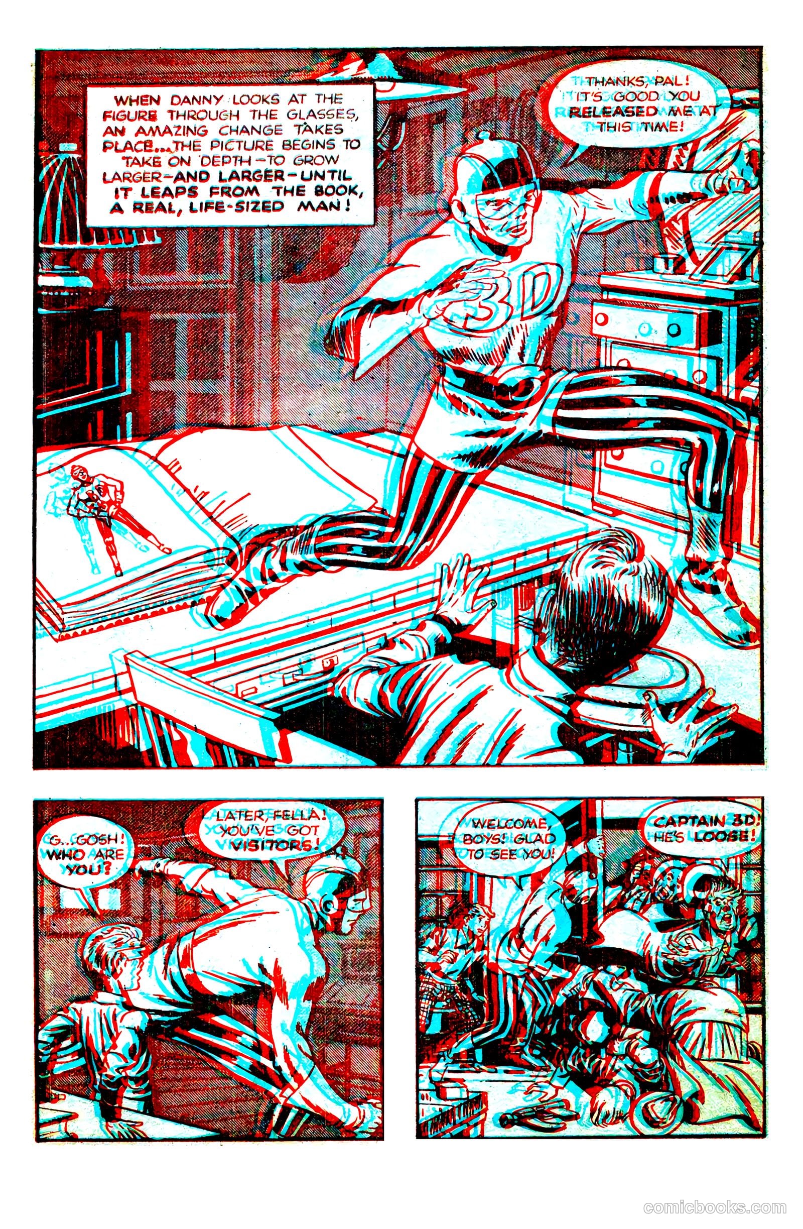 Captain 3D #1 (1953) — page 8 of 36