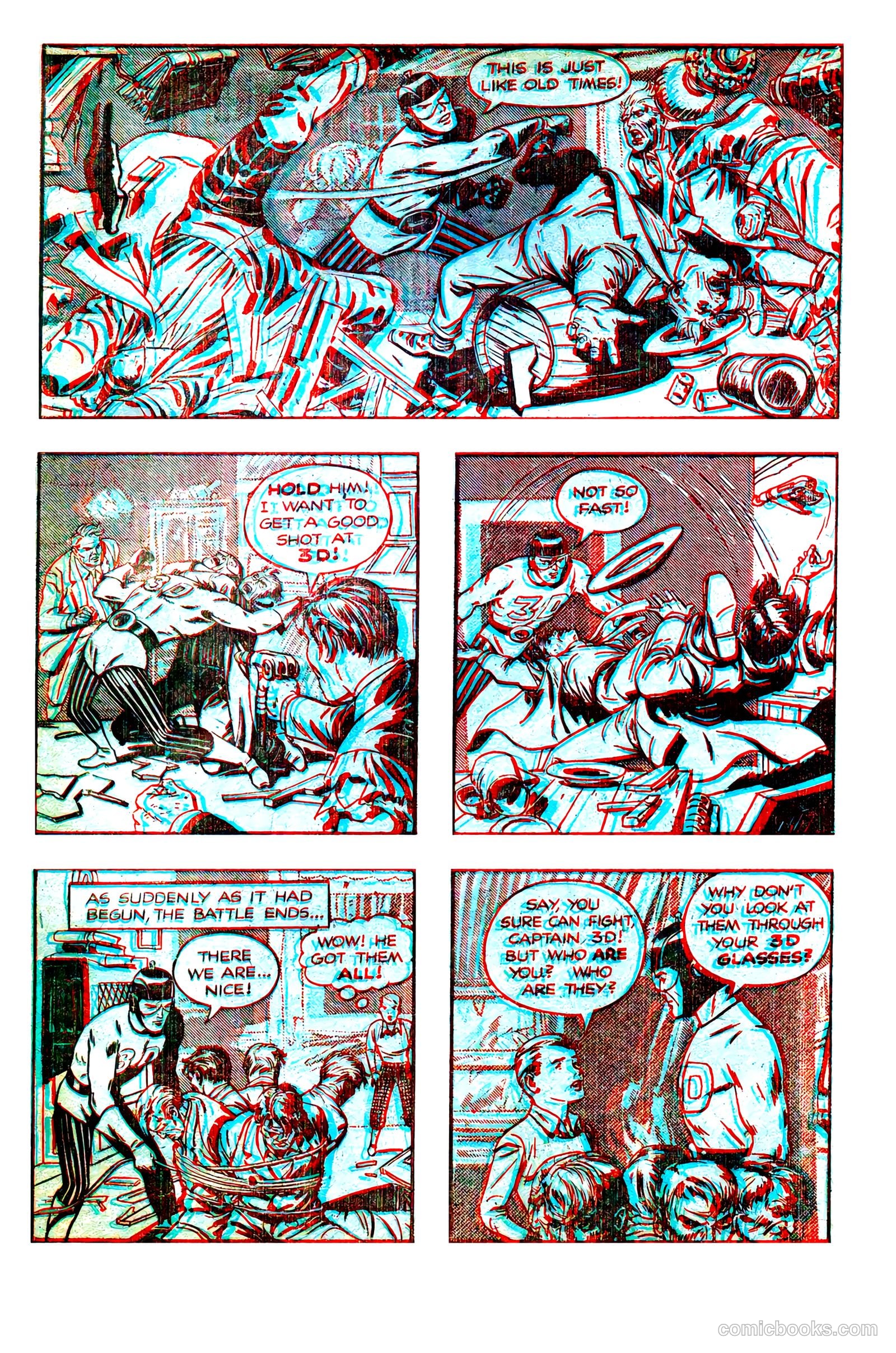 Captain 3D #1 (1953) — page 9 of 36