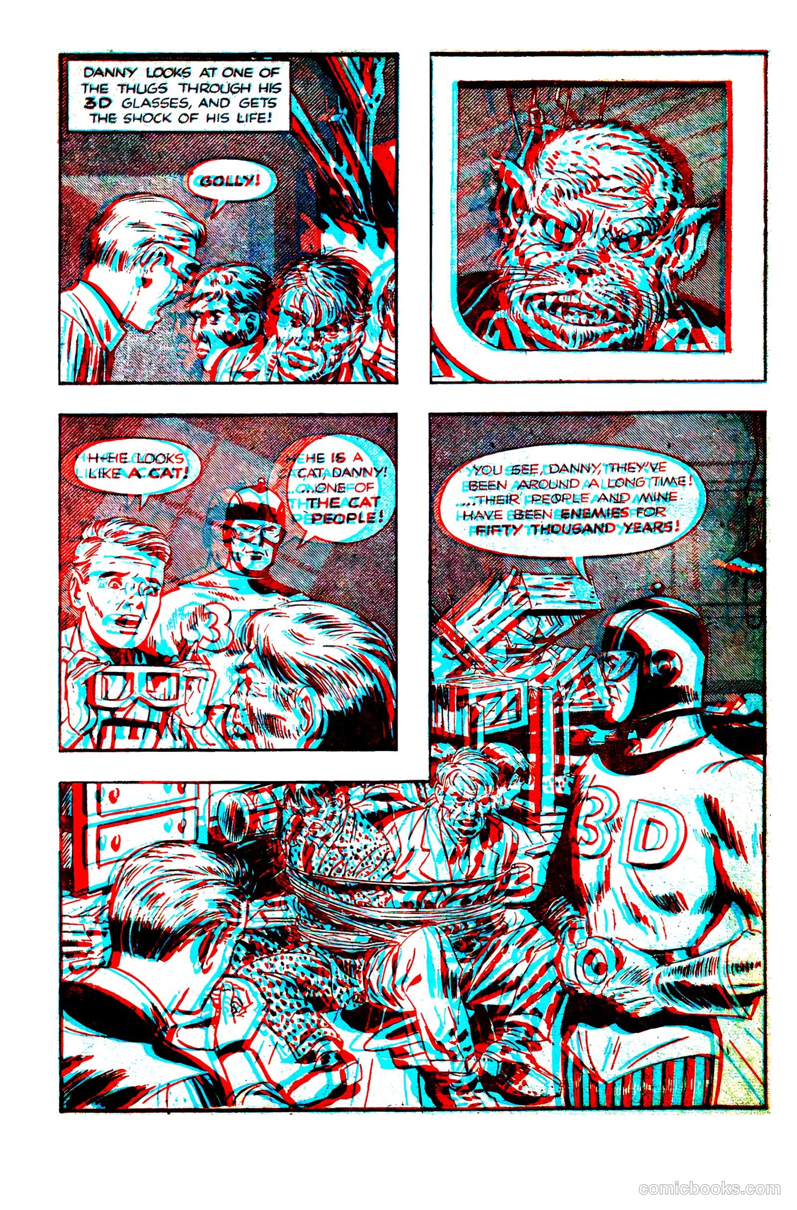 Captain 3D #1 (1953) — page 10 of 36