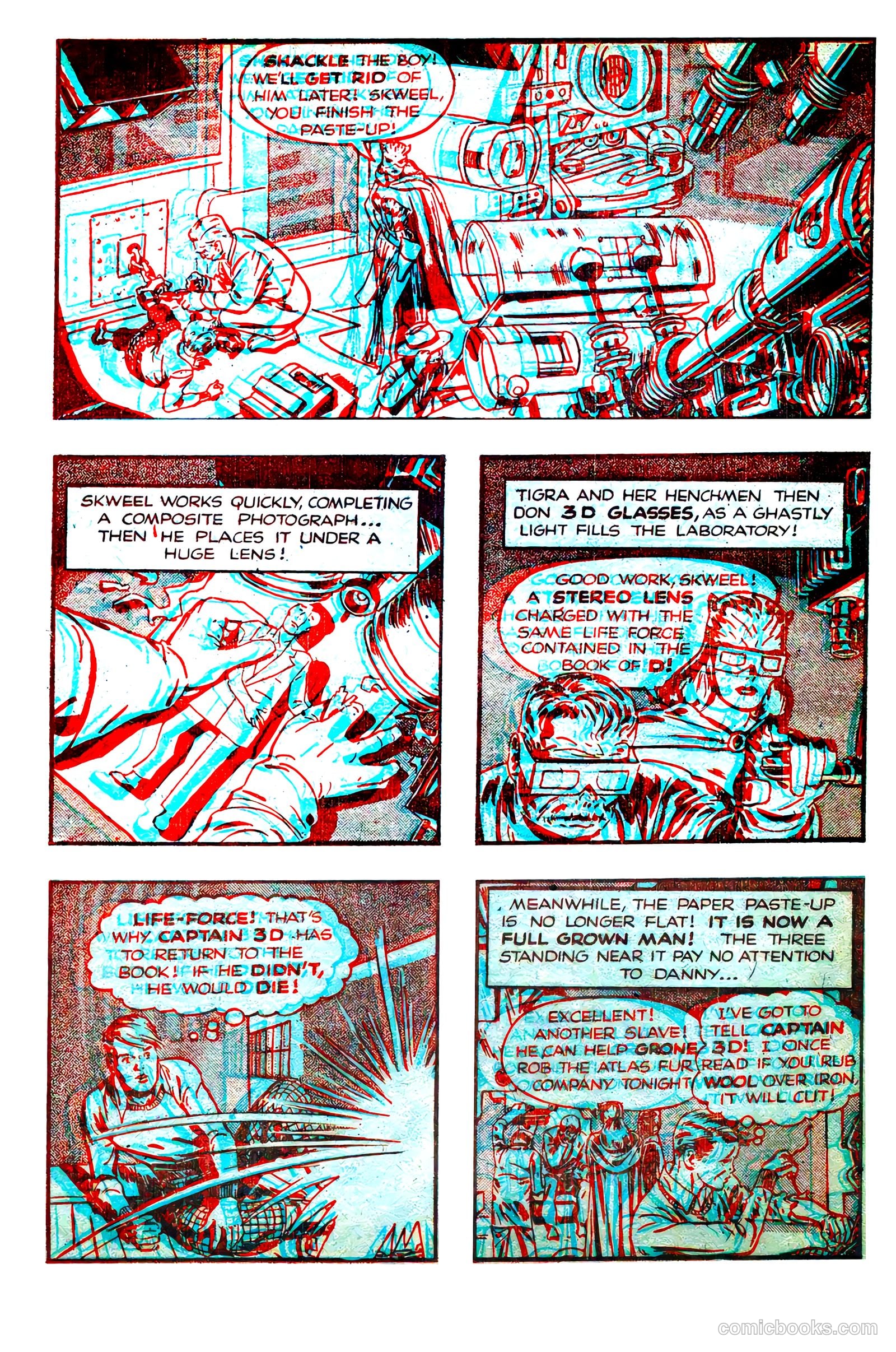 Captain 3D #1 (1953) — page 20 of 36