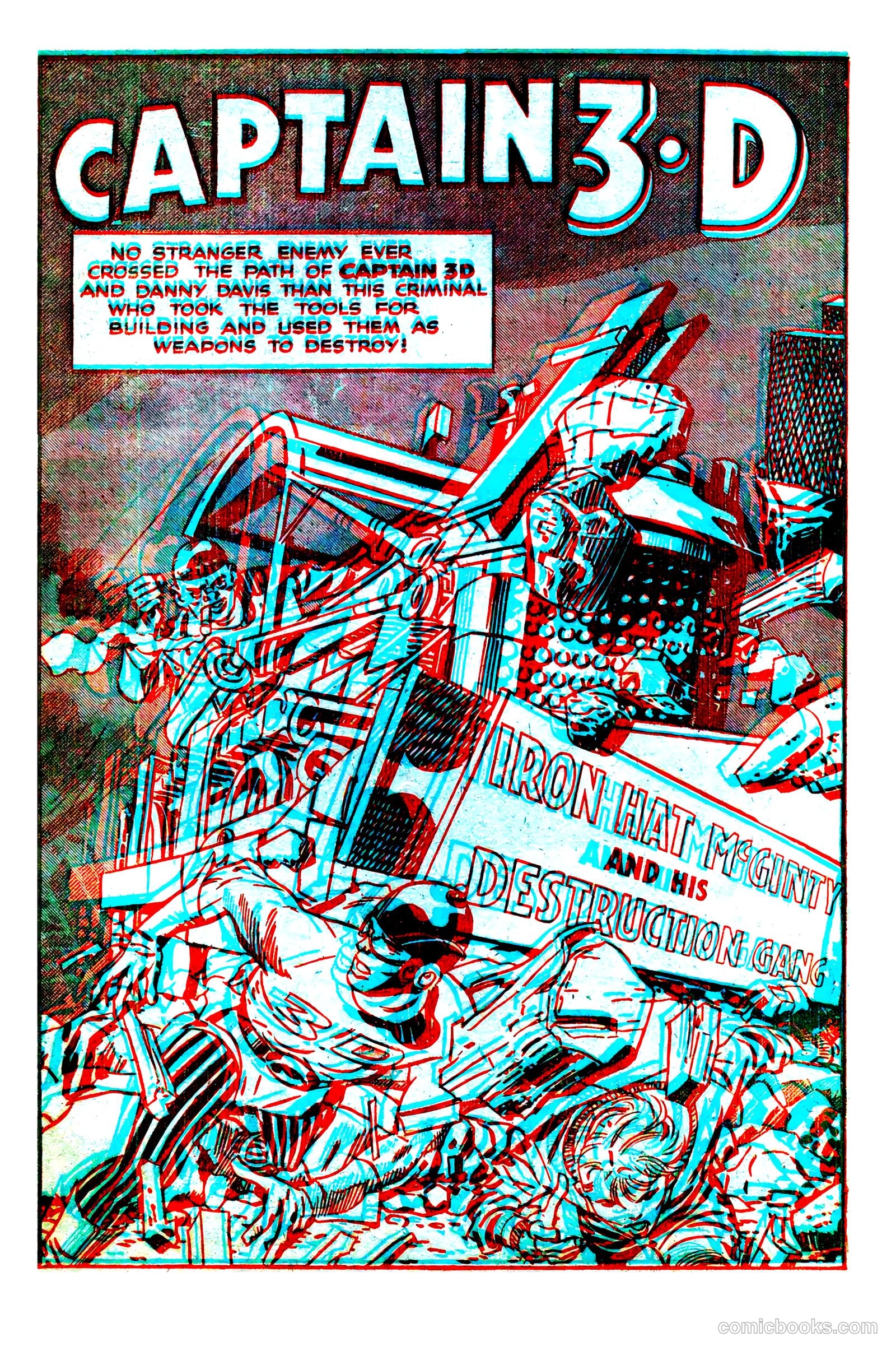 Captain 3D #1 (1953) — page 25 of 36