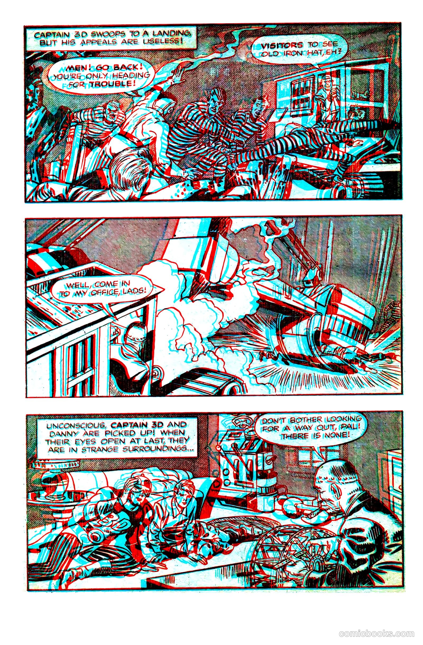 Captain 3D #1 (1953) — page 28 of 36