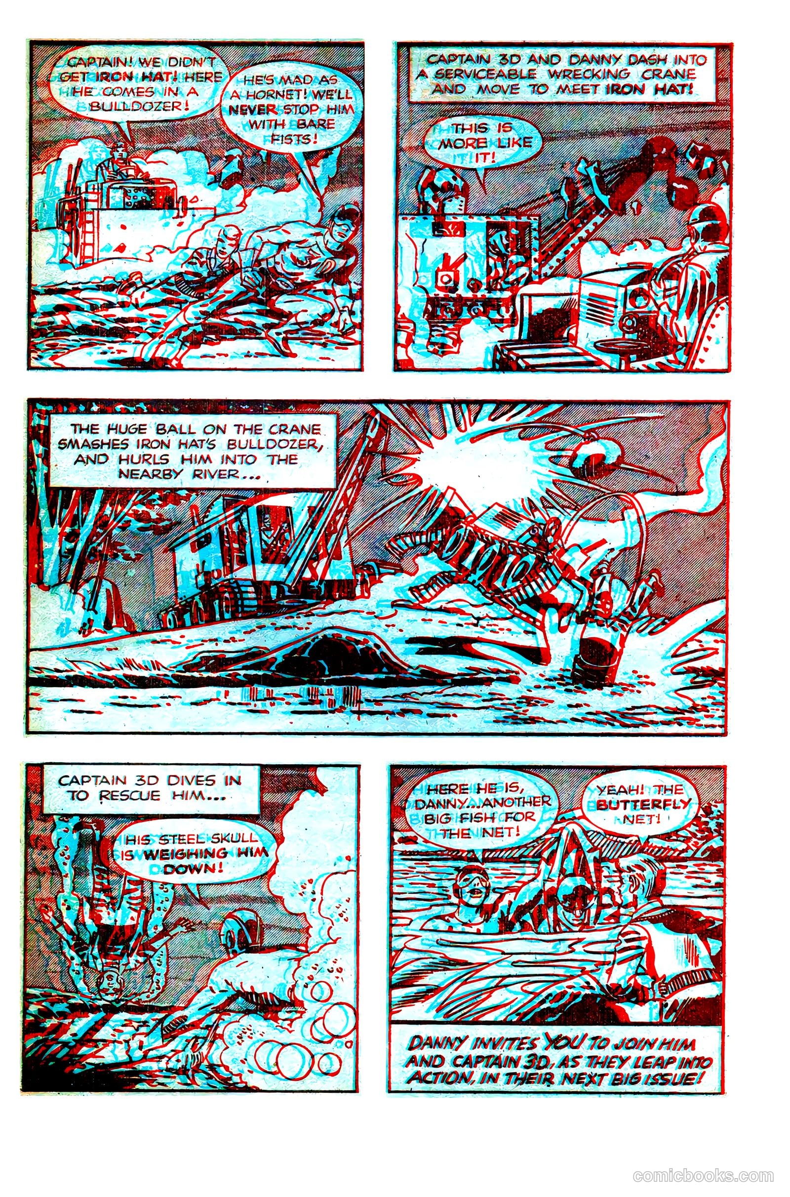 Captain 3D #1 (1953) — page 33 of 36