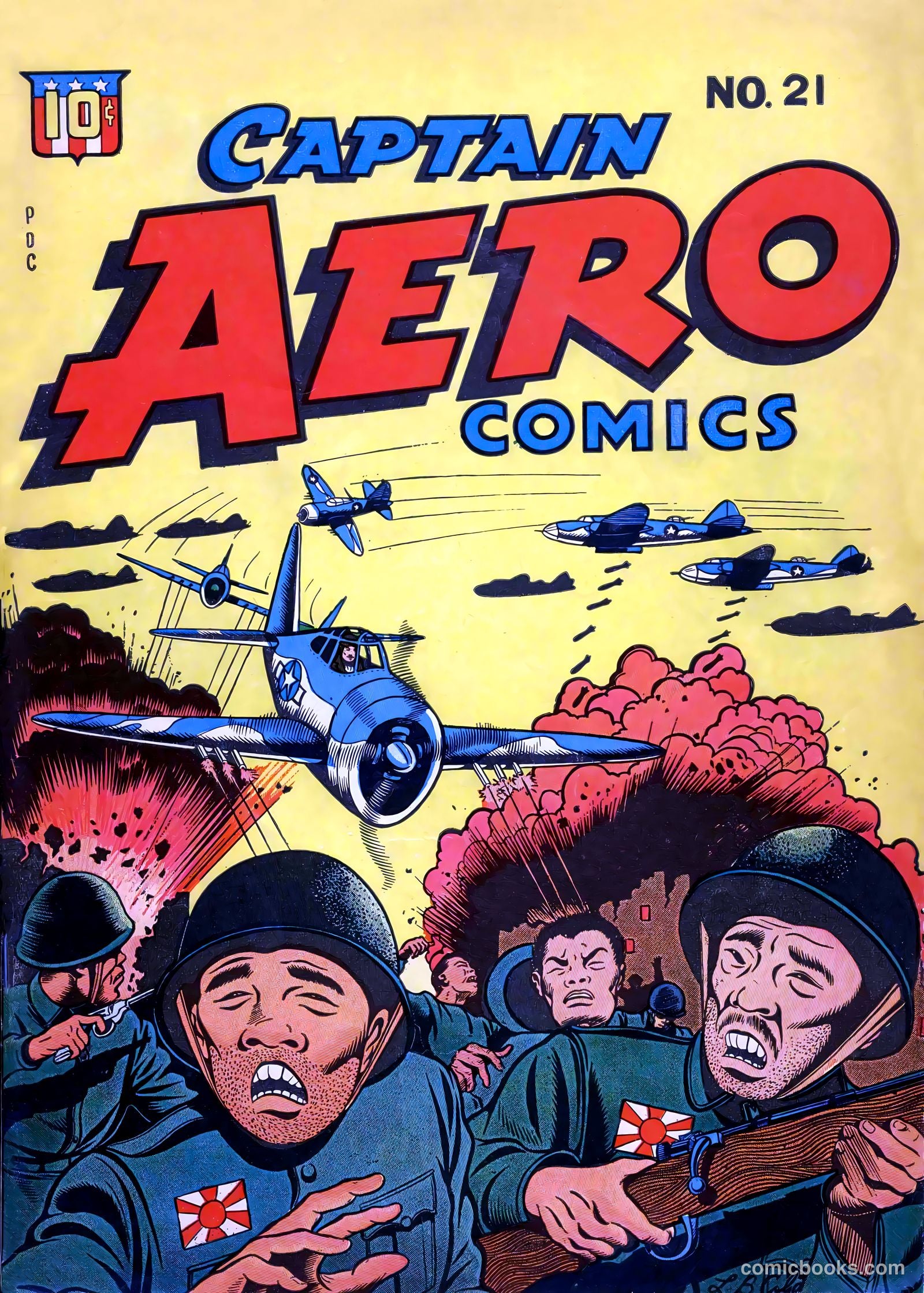 Captain Aero Comics #21