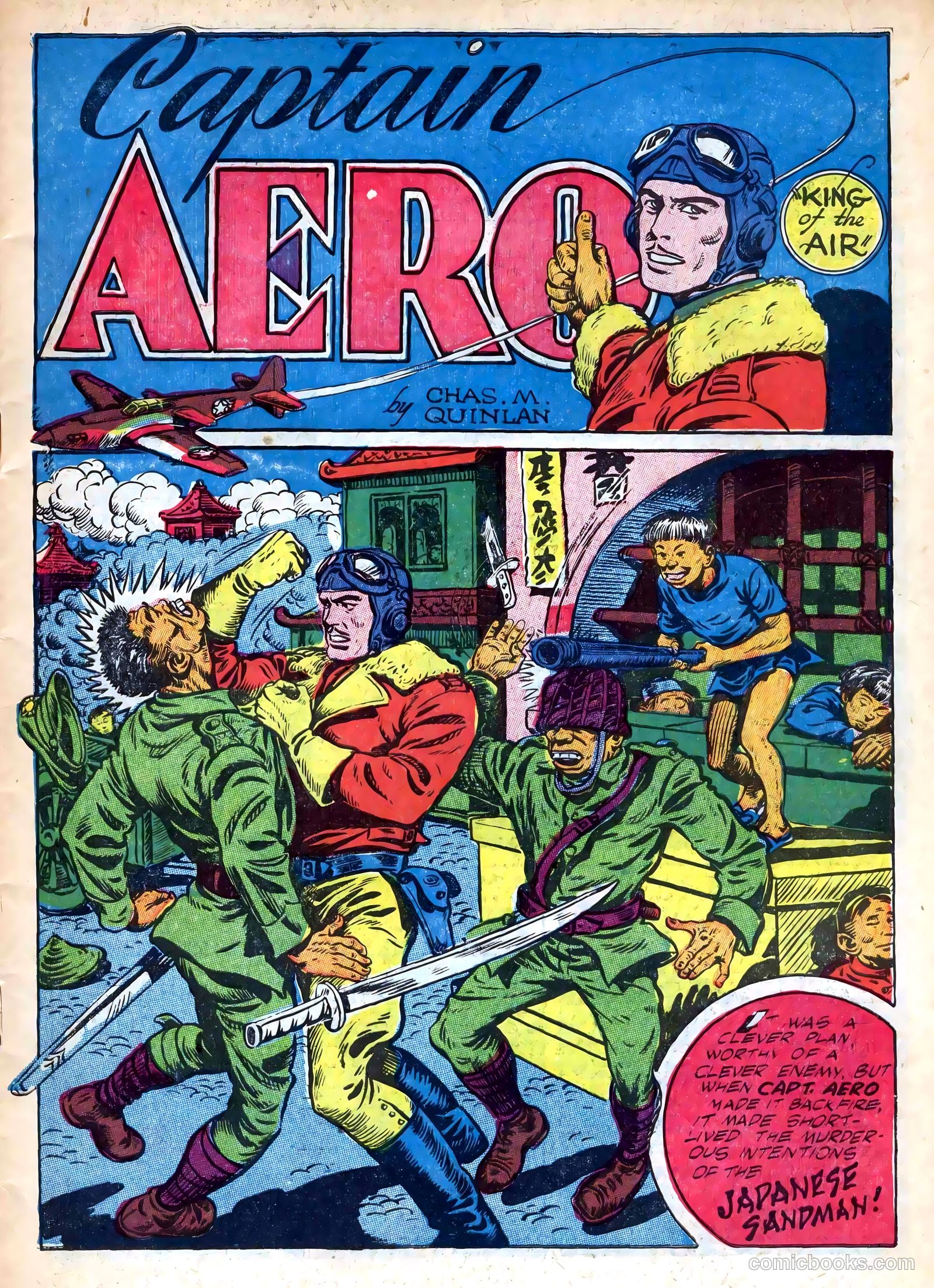 Captain Aero Comics #21 (1944) — page 3 of 52