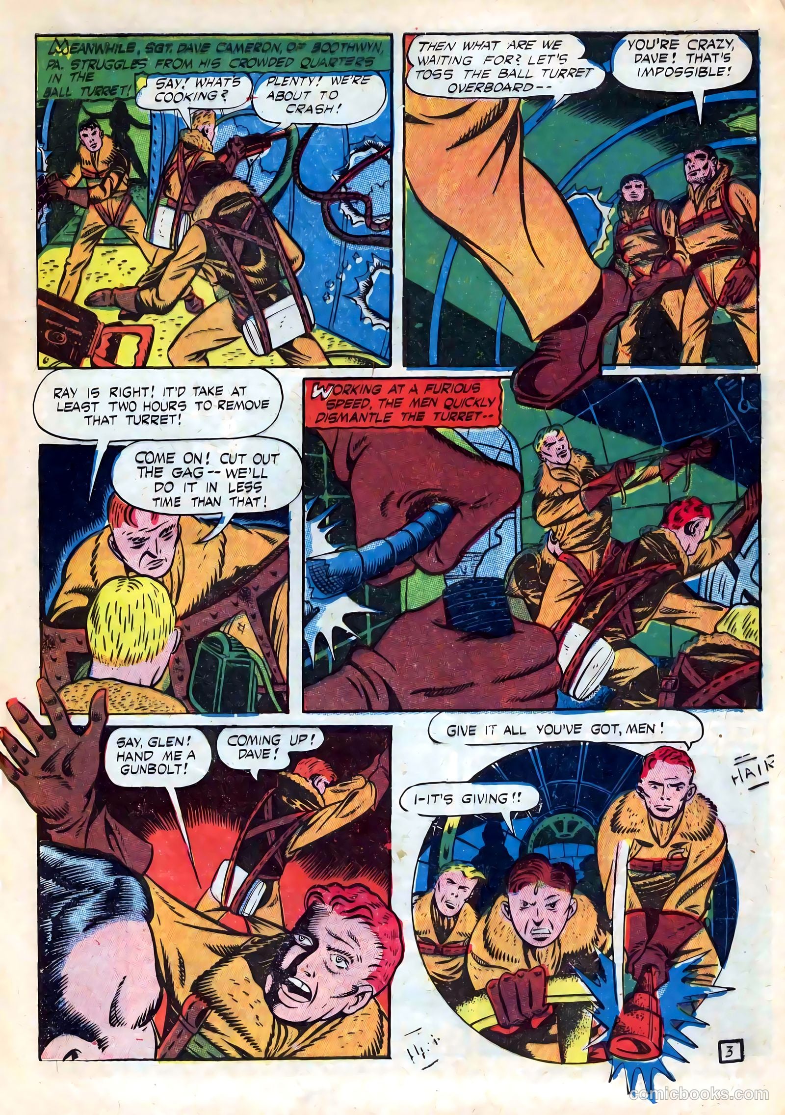 Captain Aero Comics #21 (1944) — page 13 of 52