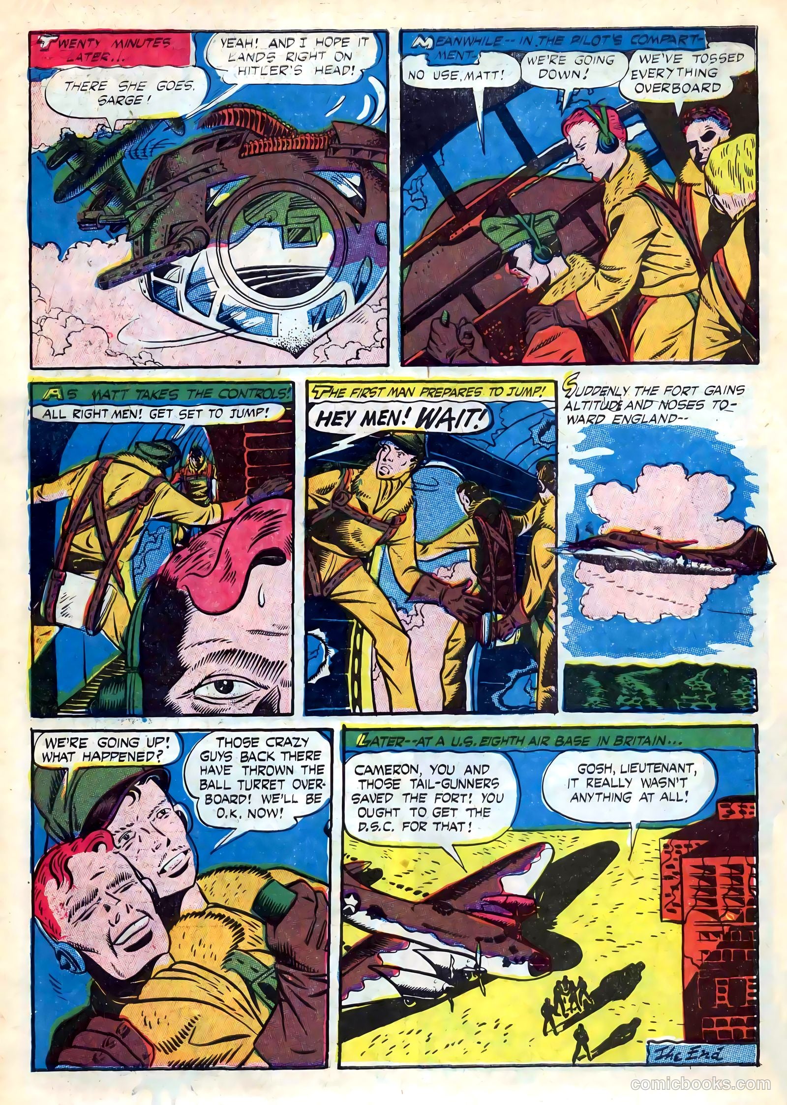 Captain Aero Comics #21 (1944) — page 14 of 52