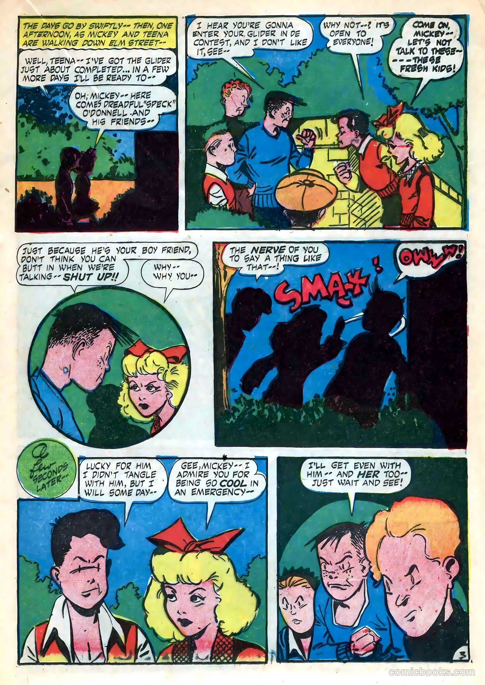 Captain Aero Comics #21 (1944) — page 17 of 52