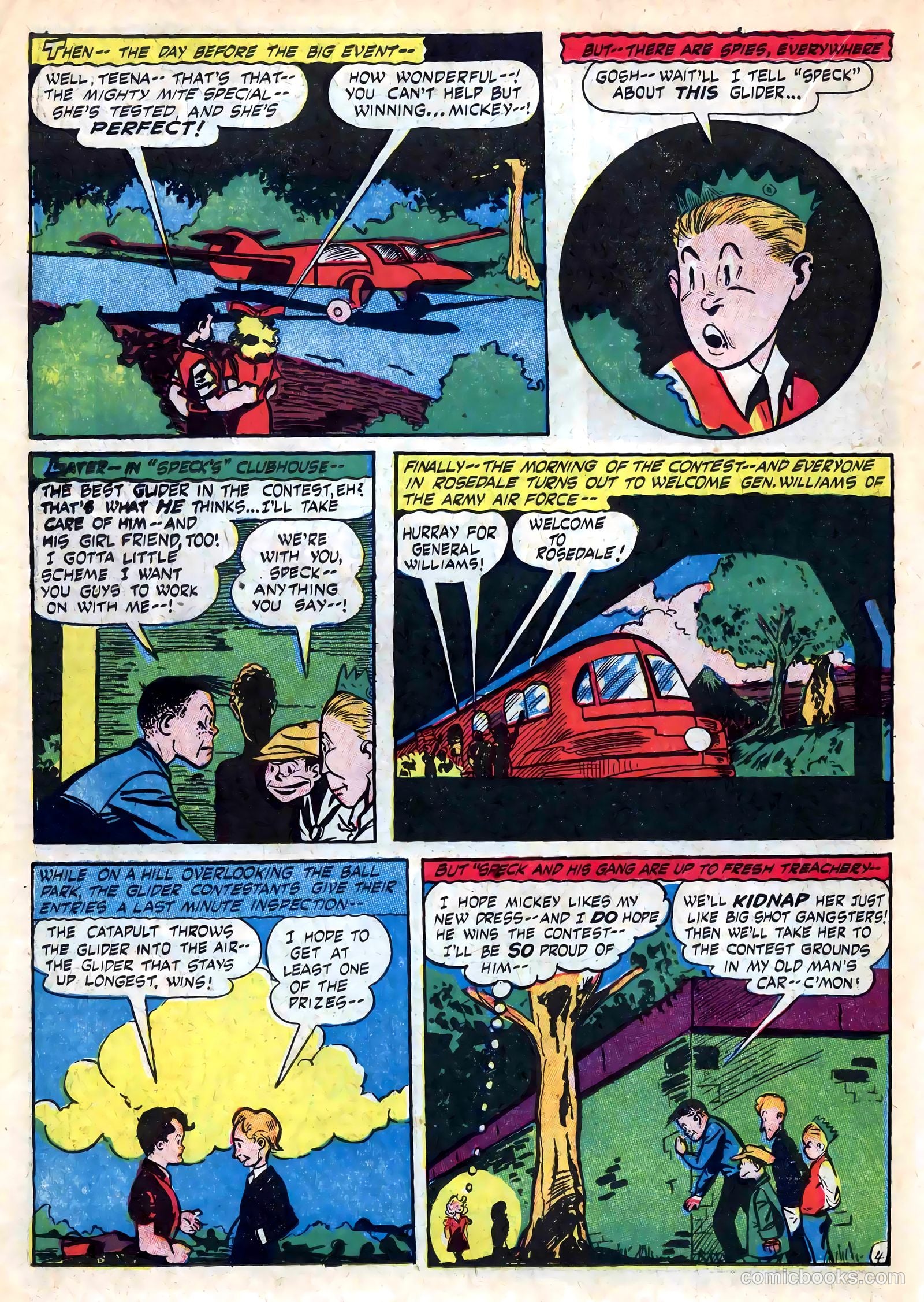 Captain Aero Comics #21 (1944) — page 18 of 52