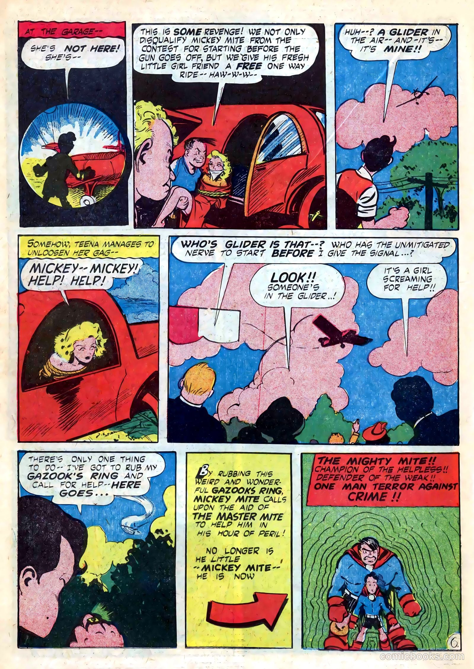 Captain Aero Comics #21 (1944) — page 20 of 52