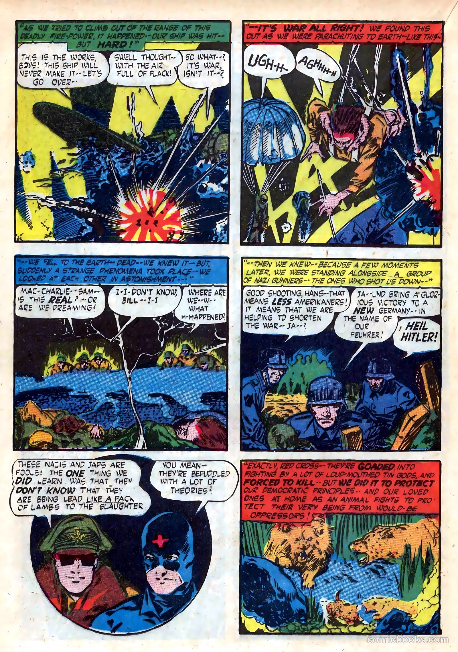 Captain Aero Comics #21 (1944) — page 30 of 52