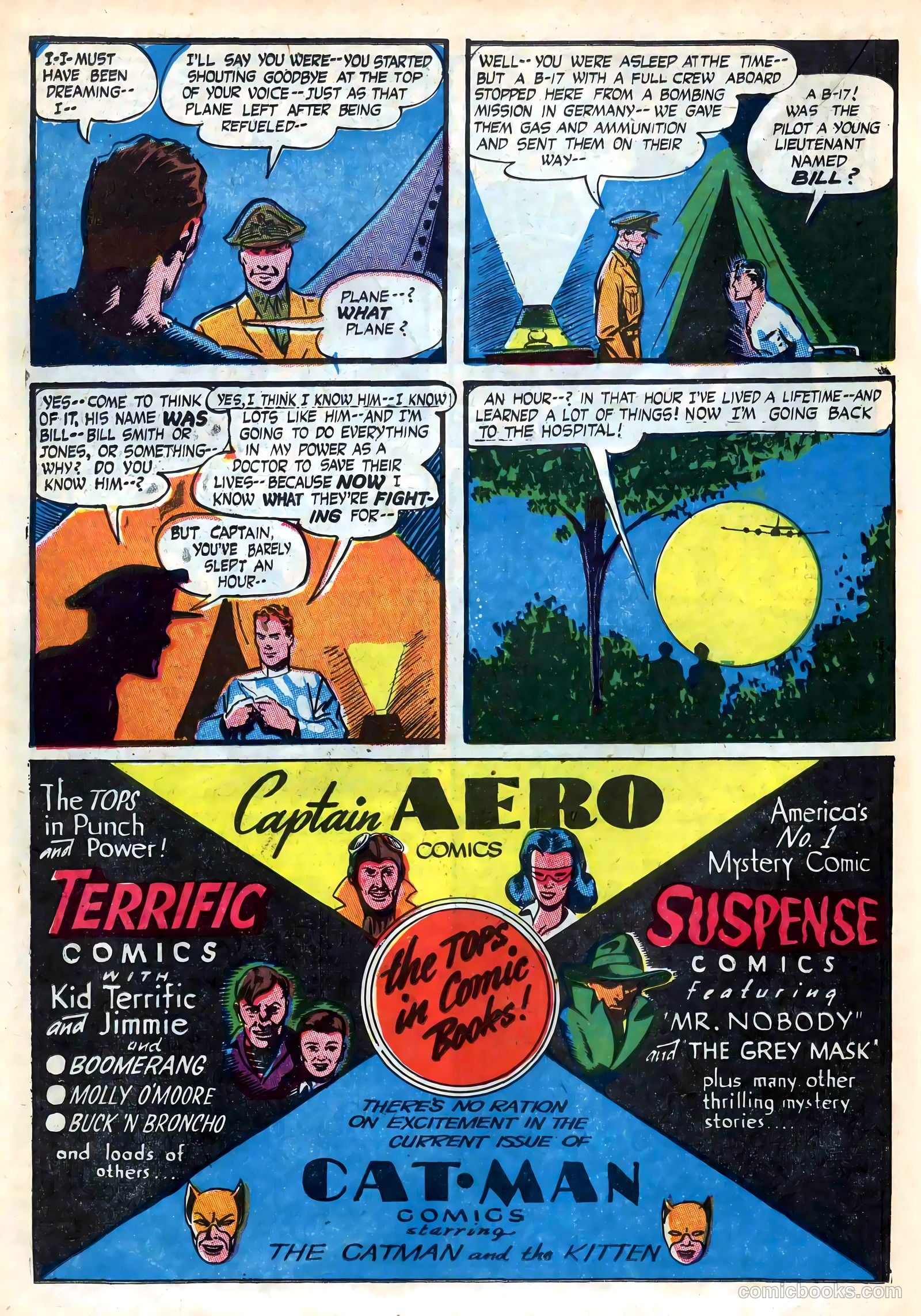 Captain Aero Comics #21 (1944) — page 32 of 52