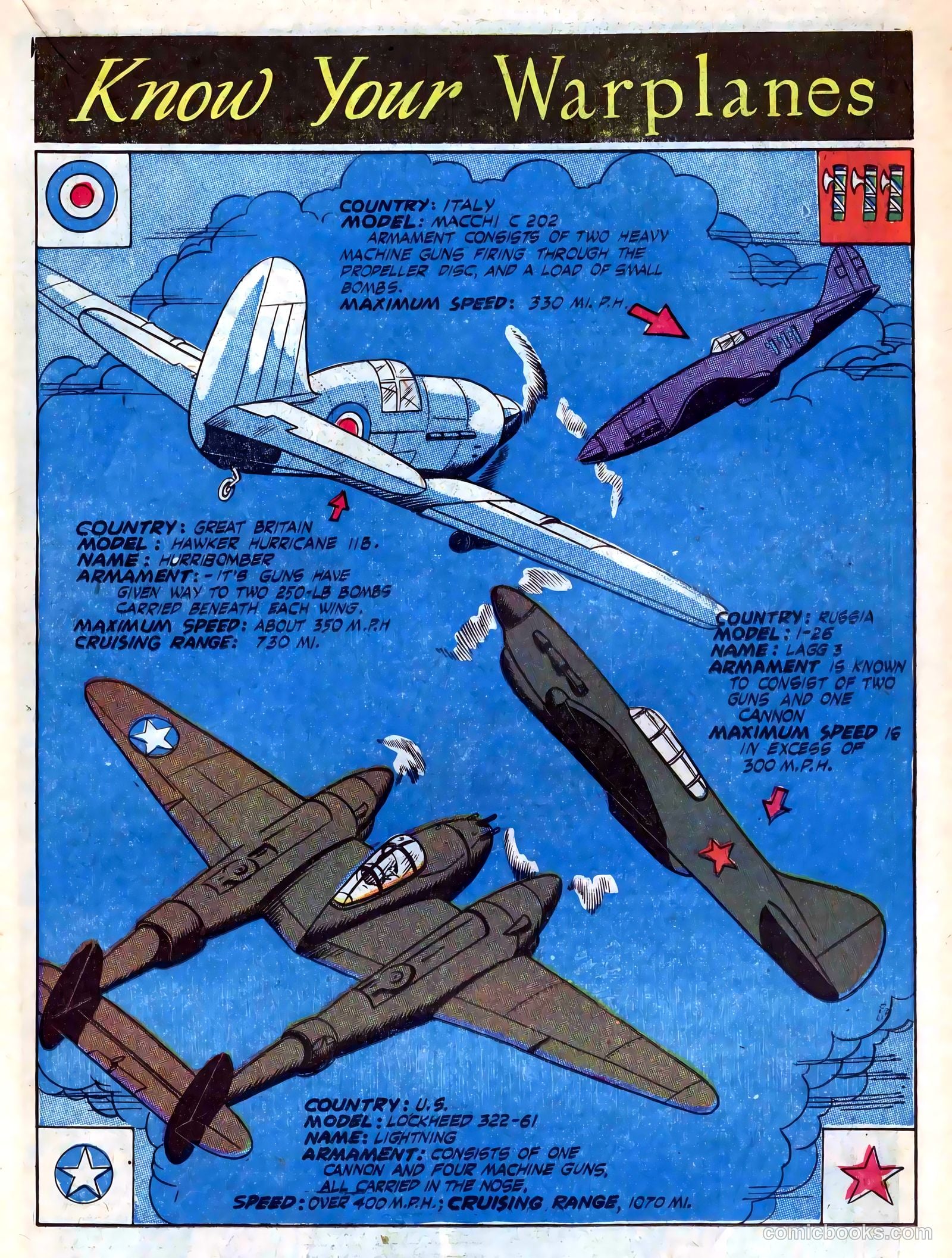Captain Aero Comics #21 (1944) — page 33 of 52