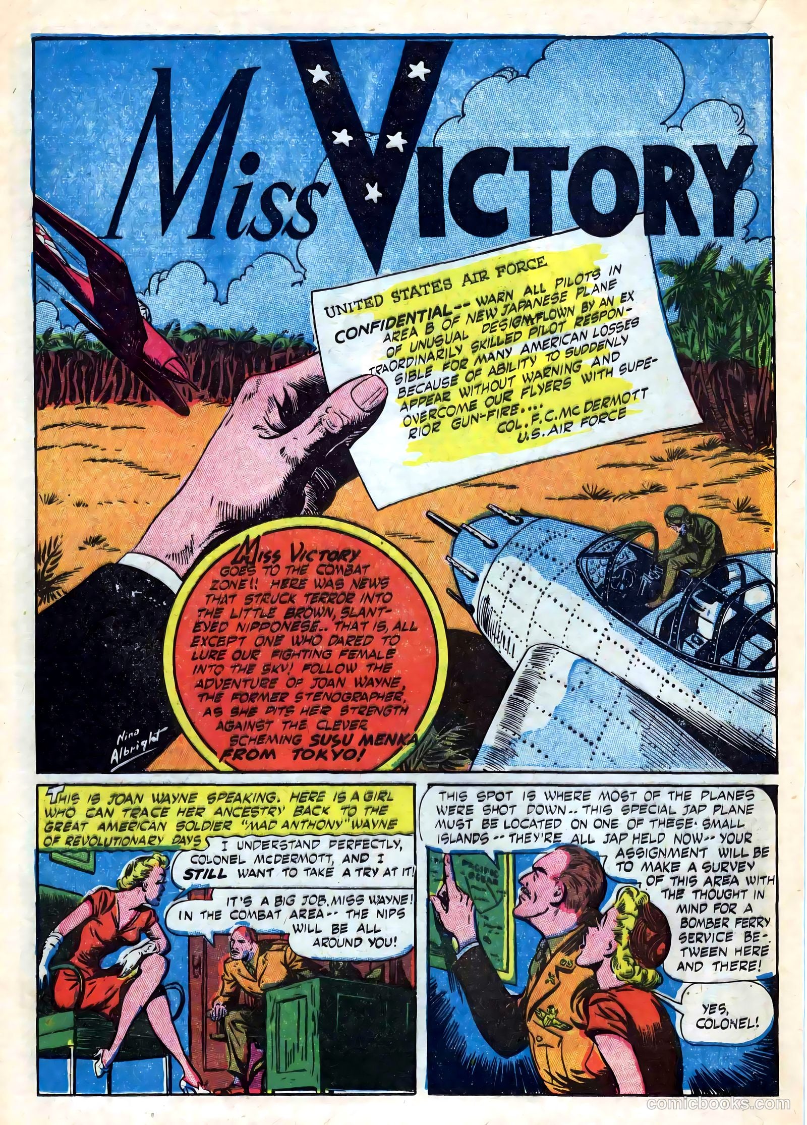 Captain Aero Comics #21 (1944) — page 34 of 52