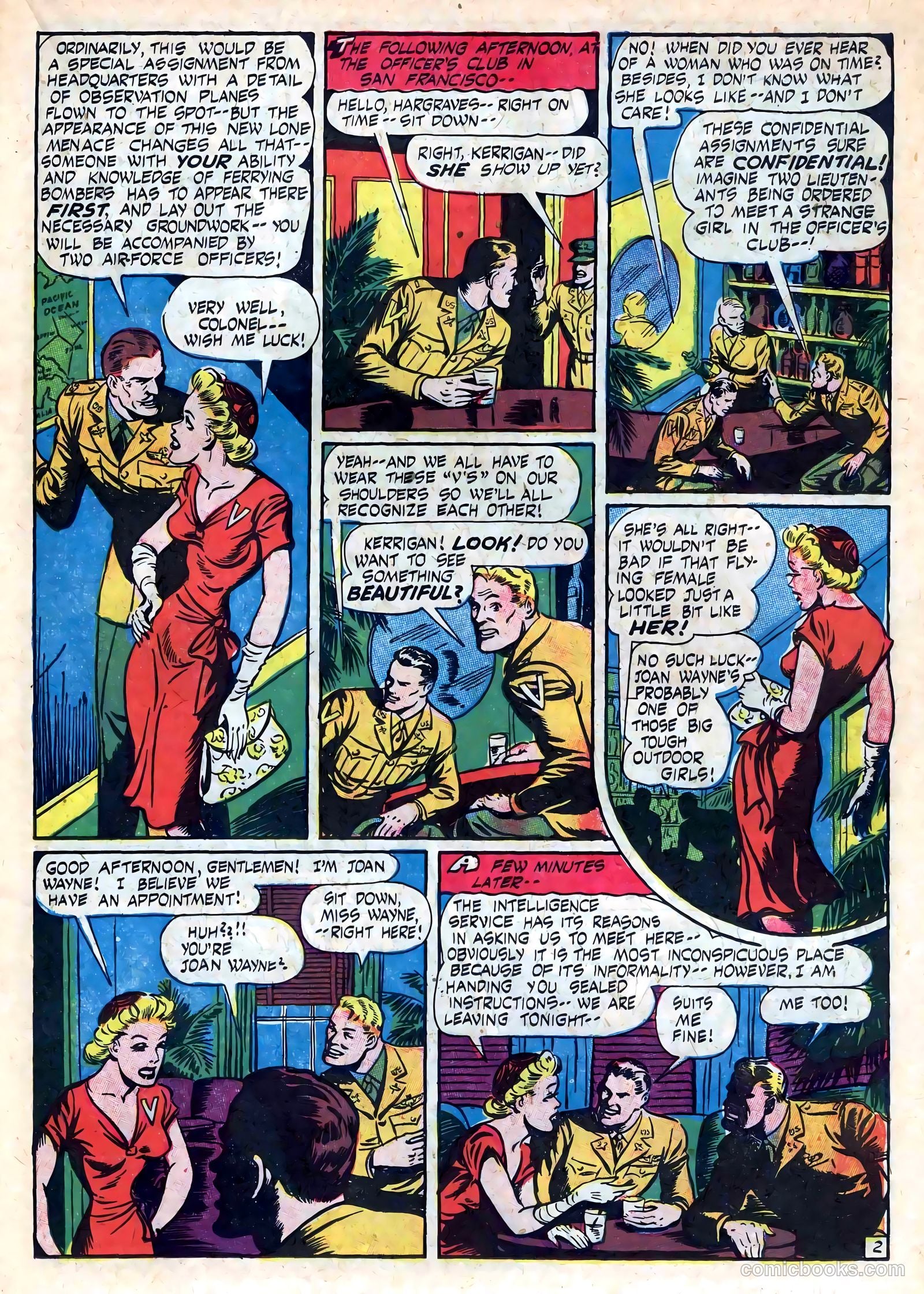 Captain Aero Comics #21 (1944) — page 35 of 52