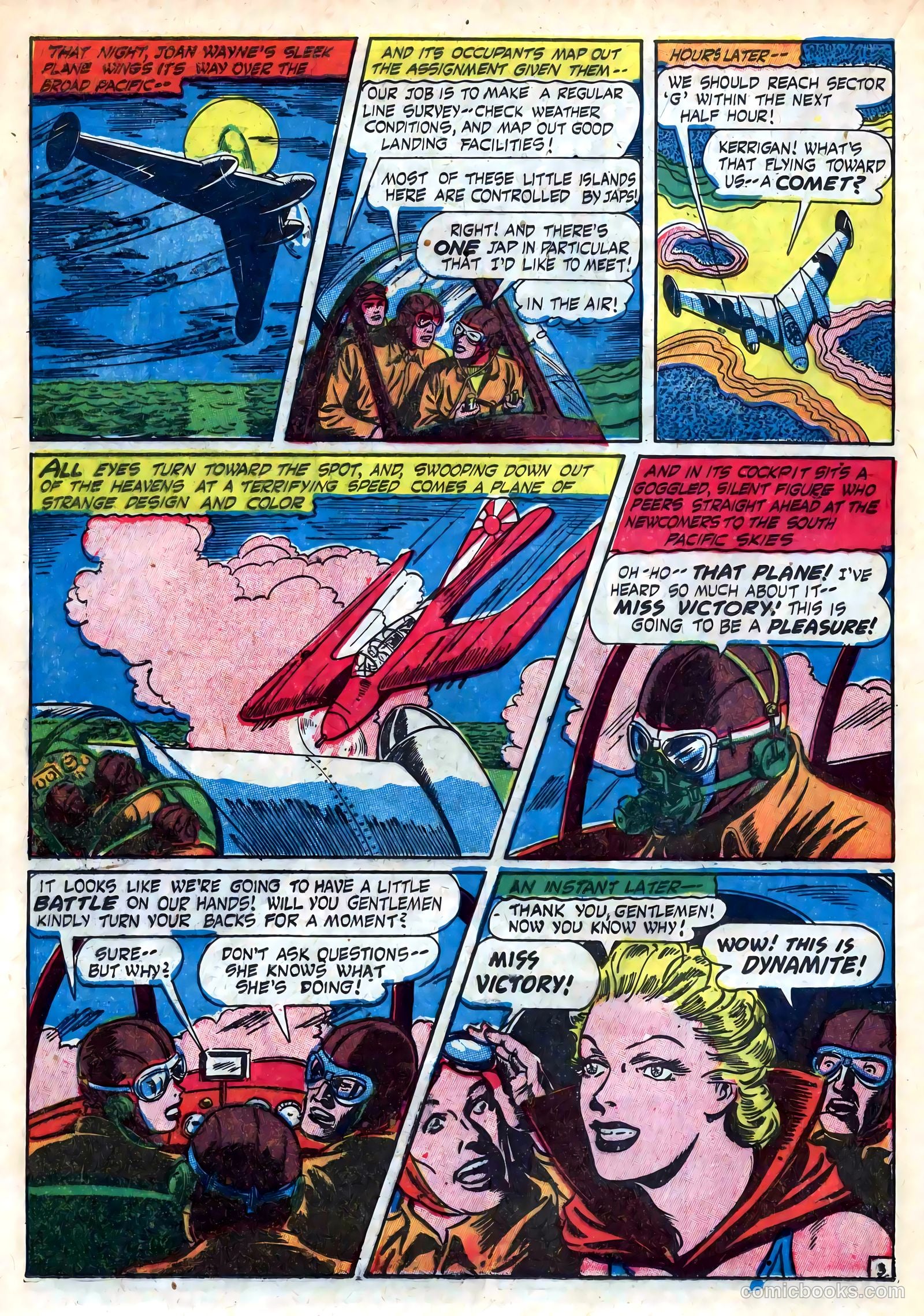 Captain Aero Comics #21 (1944) — page 36 of 52