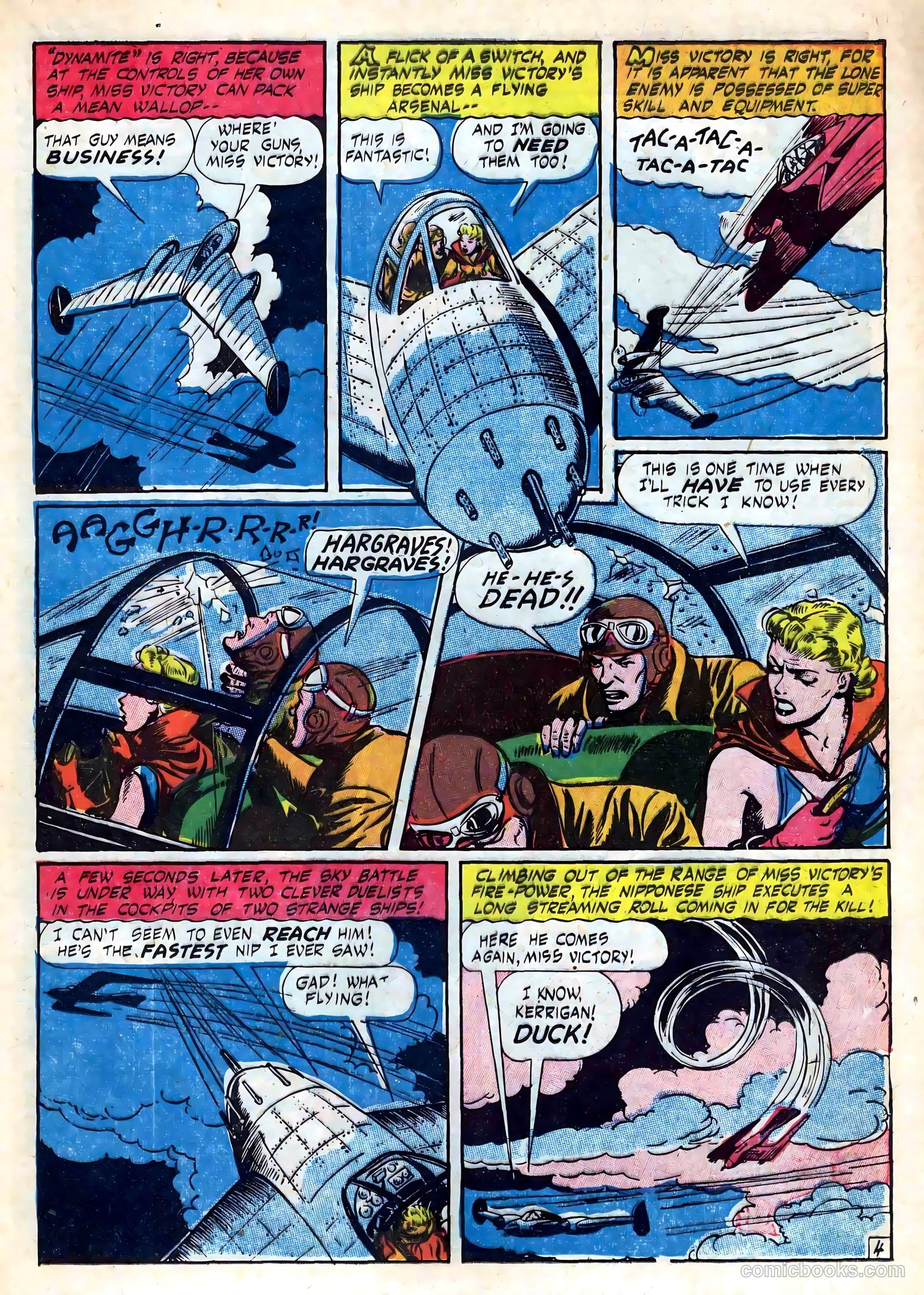 Captain Aero Comics #21 (1944) — page 37 of 52