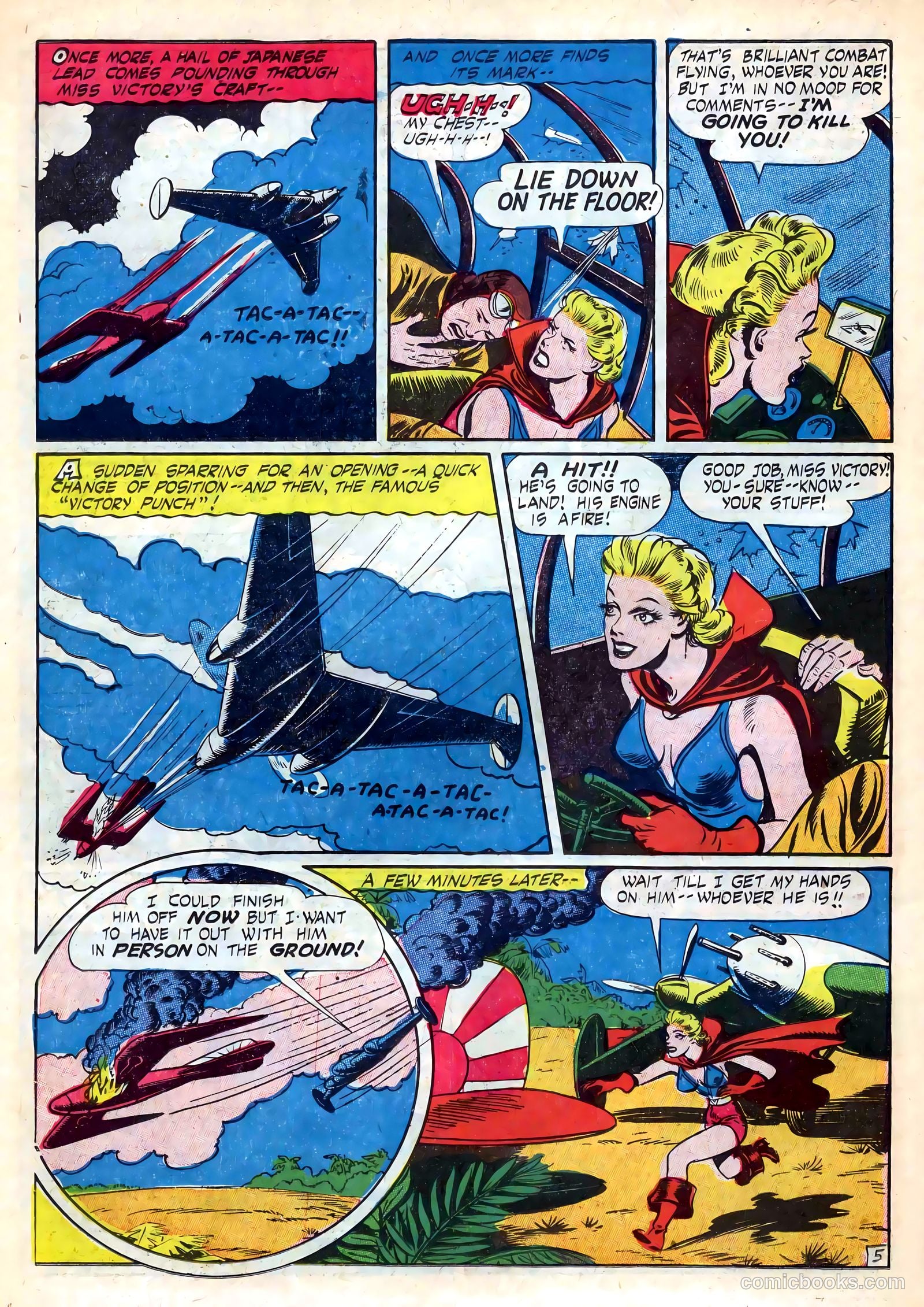 Captain Aero Comics #21 (1944) — page 38 of 52
