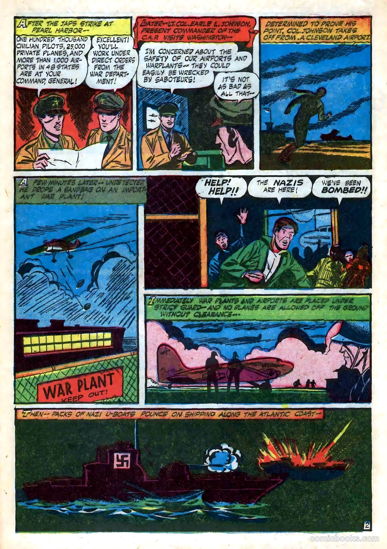 Captain Aero Comics #21 (1944) — page 41 of 52