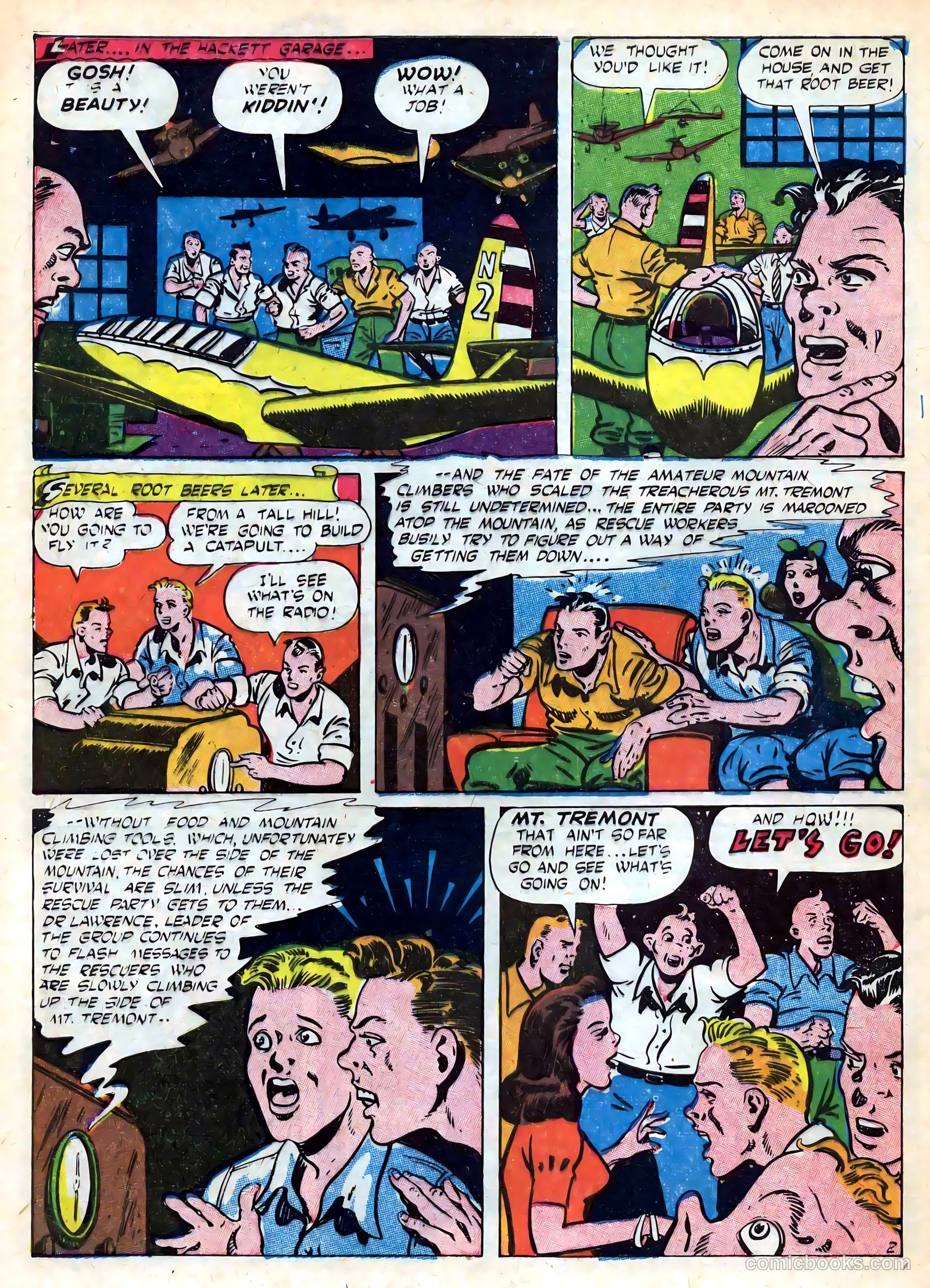 Captain Aero Comics #21 (1944) — page 46 of 52