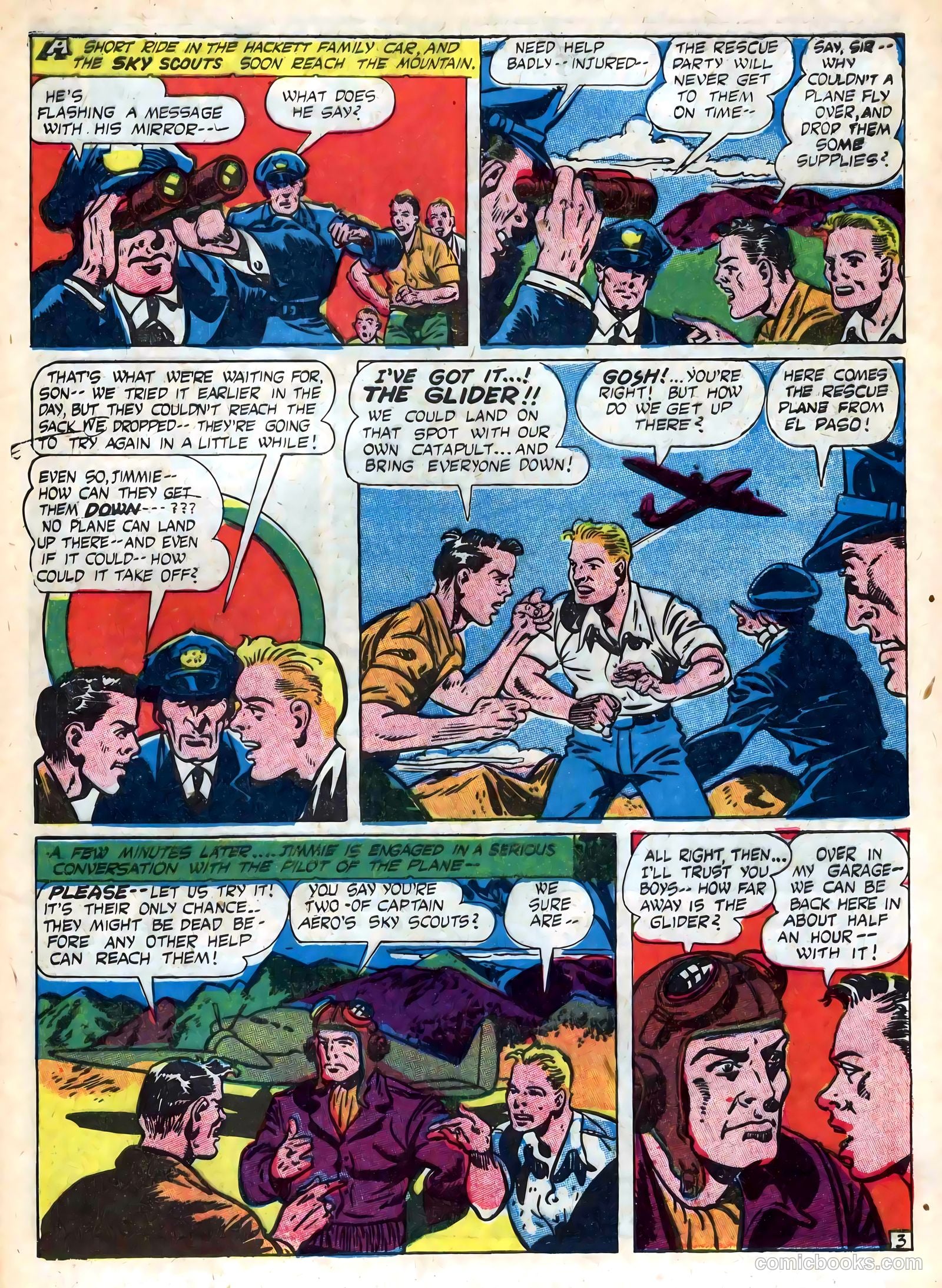 Captain Aero Comics #21 (1944) — page 47 of 52