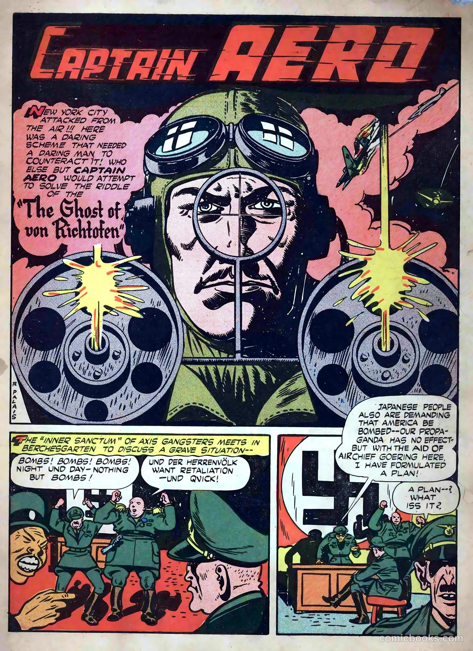 Captain Aero Comics #22 (1945) — page 3 of 52