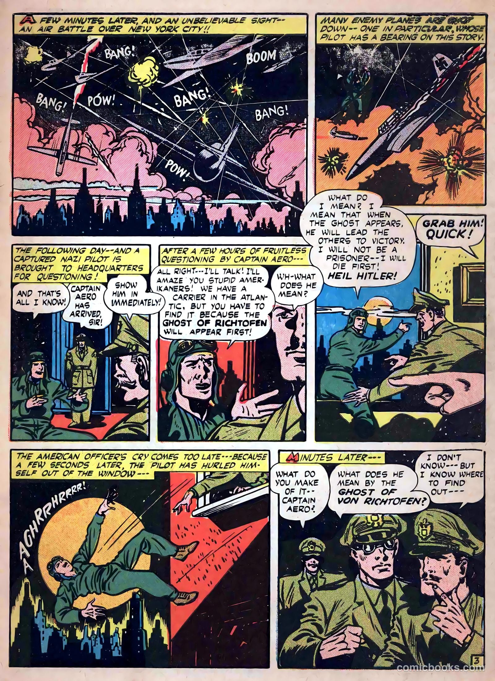 Captain Aero Comics #22 (1945) — page 5 of 52