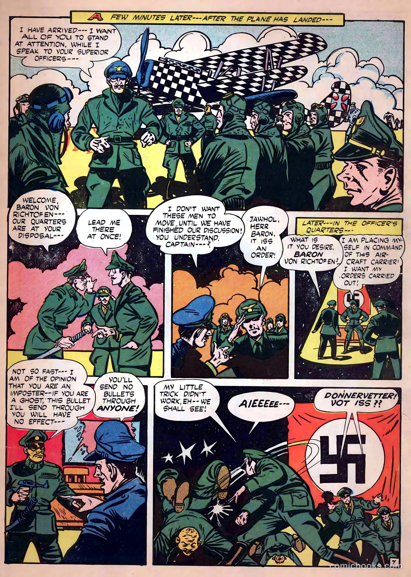 Captain Aero Comics #22 (1945) — page 9 of 52