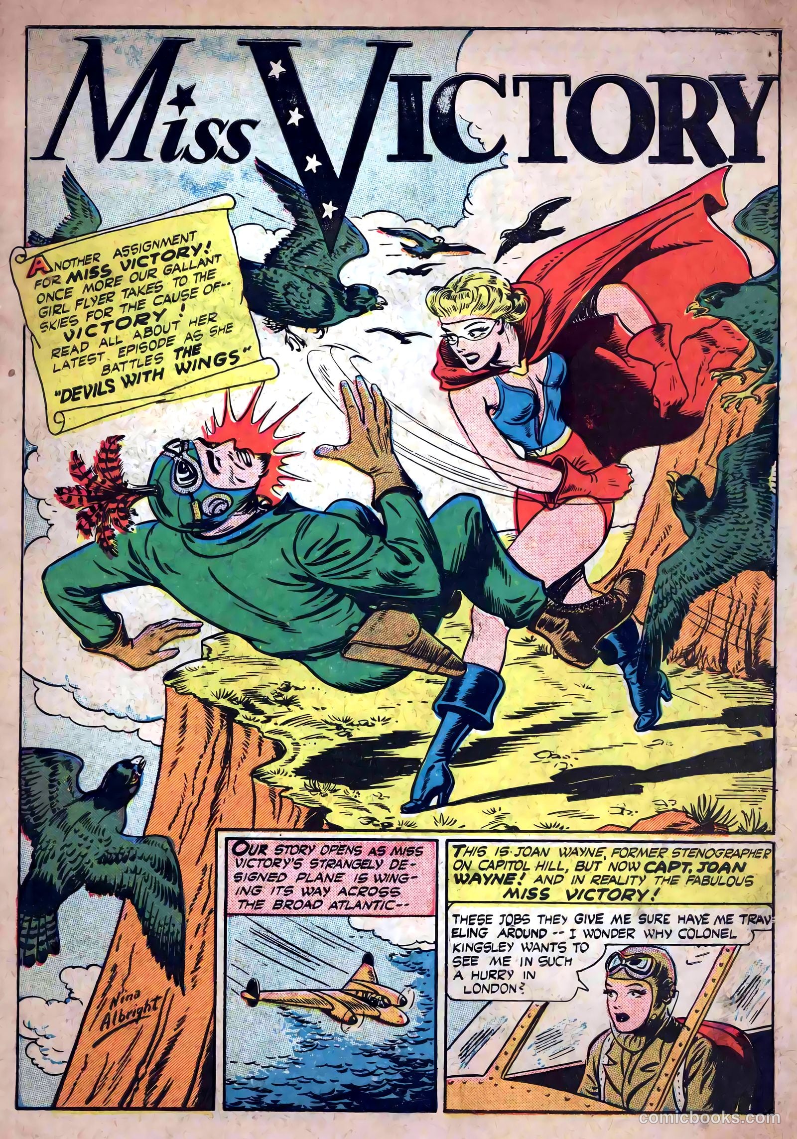 Captain Aero Comics #22 (1945) — page 11 of 52