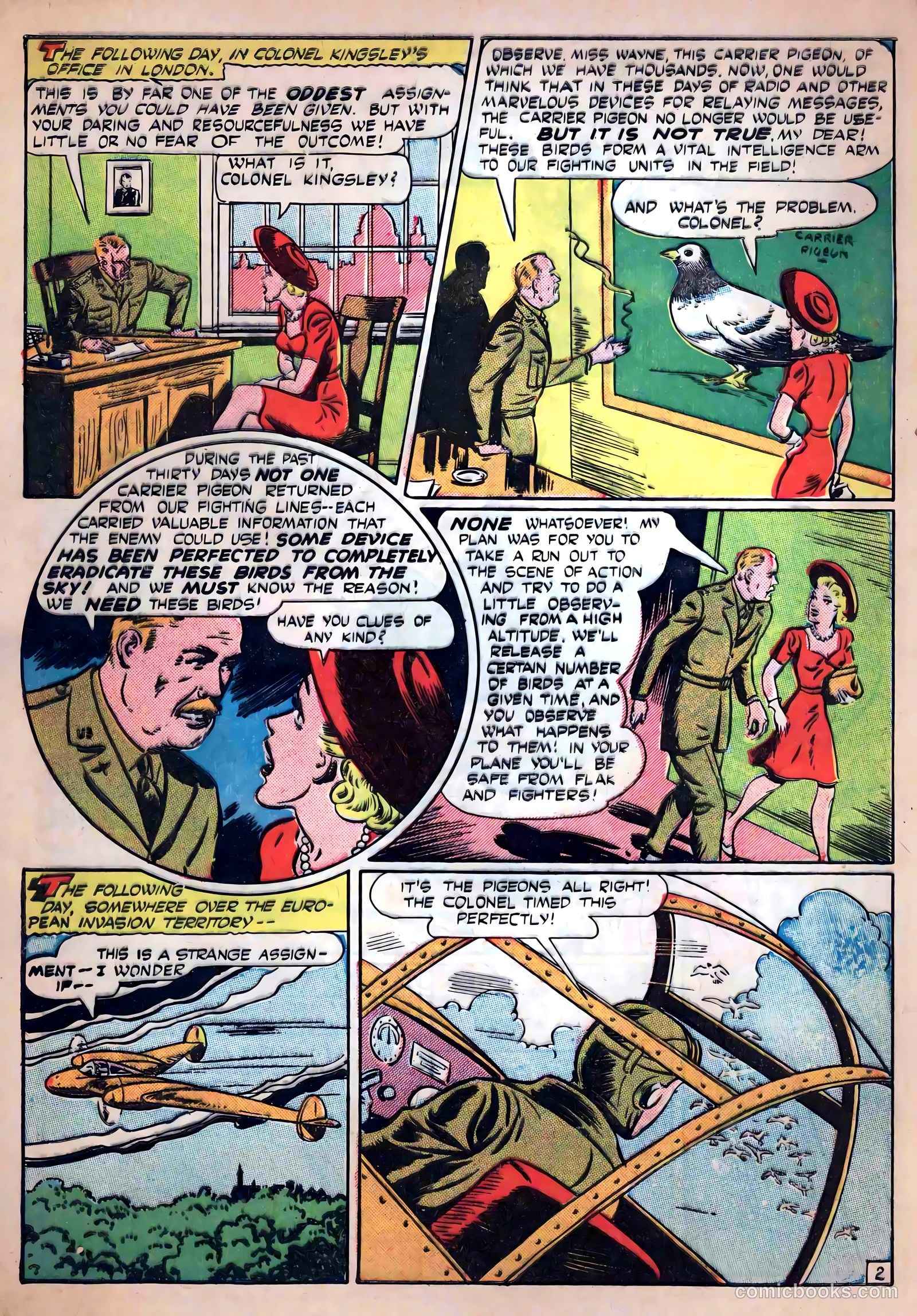 Captain Aero Comics #22 (1945) — page 12 of 52