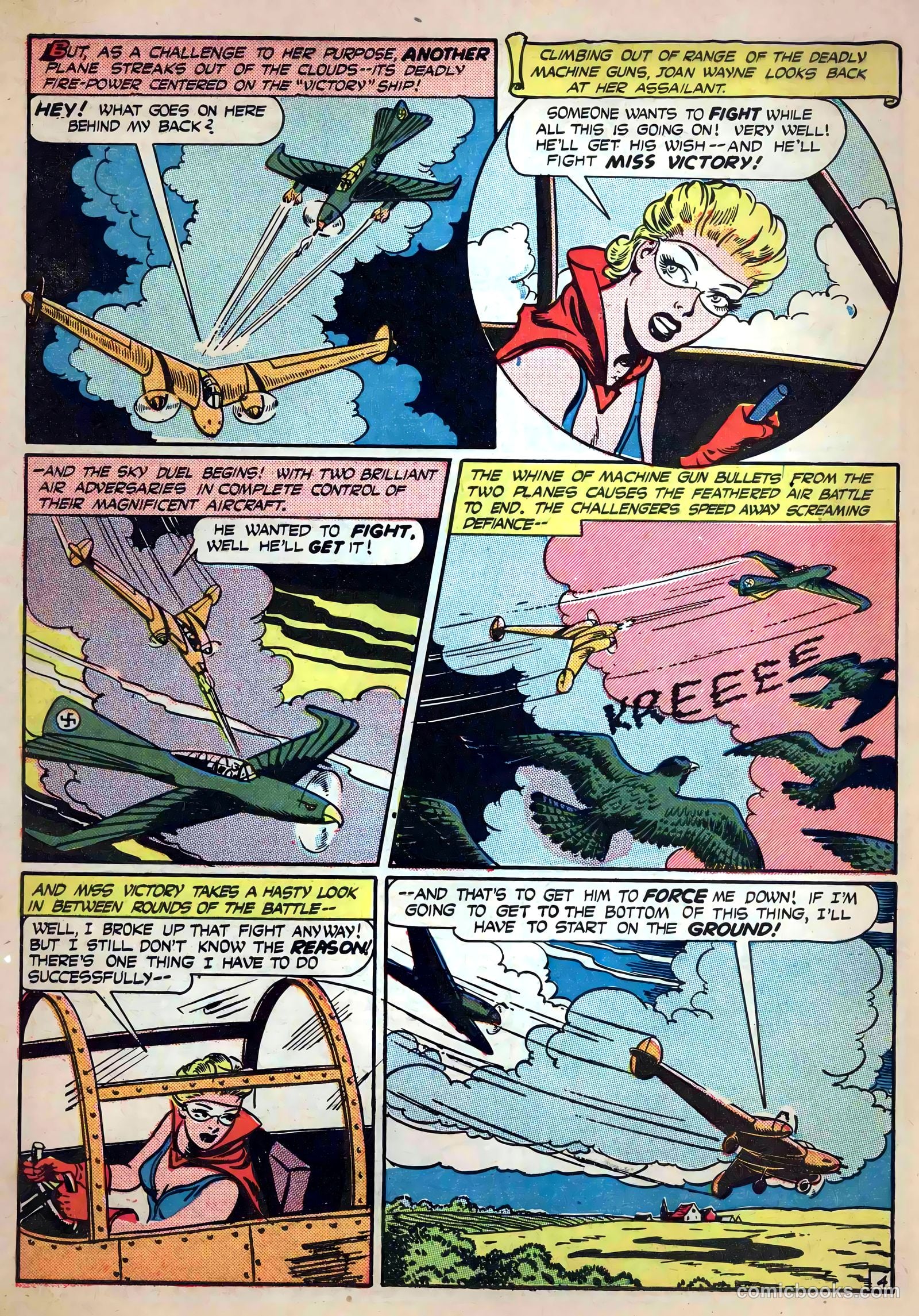 Captain Aero Comics #22 (1945) — page 14 of 52
