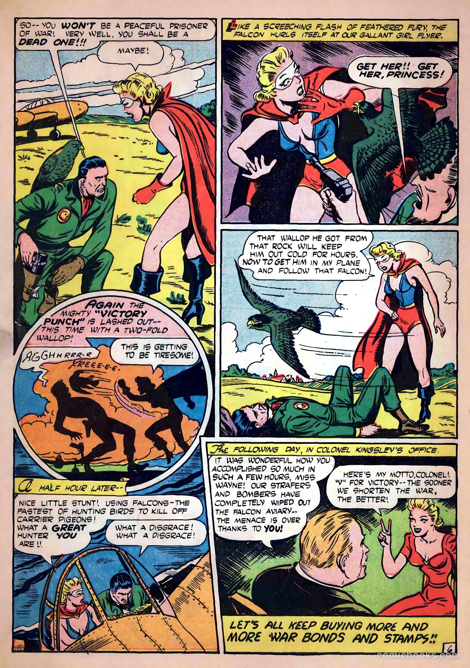 Captain Aero Comics #22 (1945) — page 16 of 52