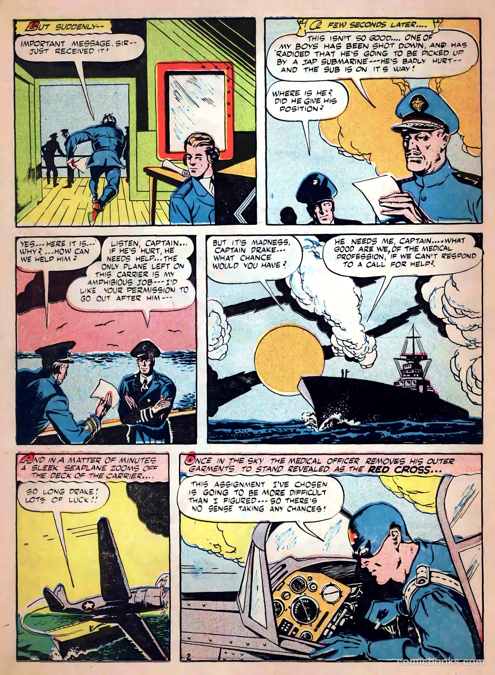 Captain Aero Comics #22 (1945) — page 18 of 52