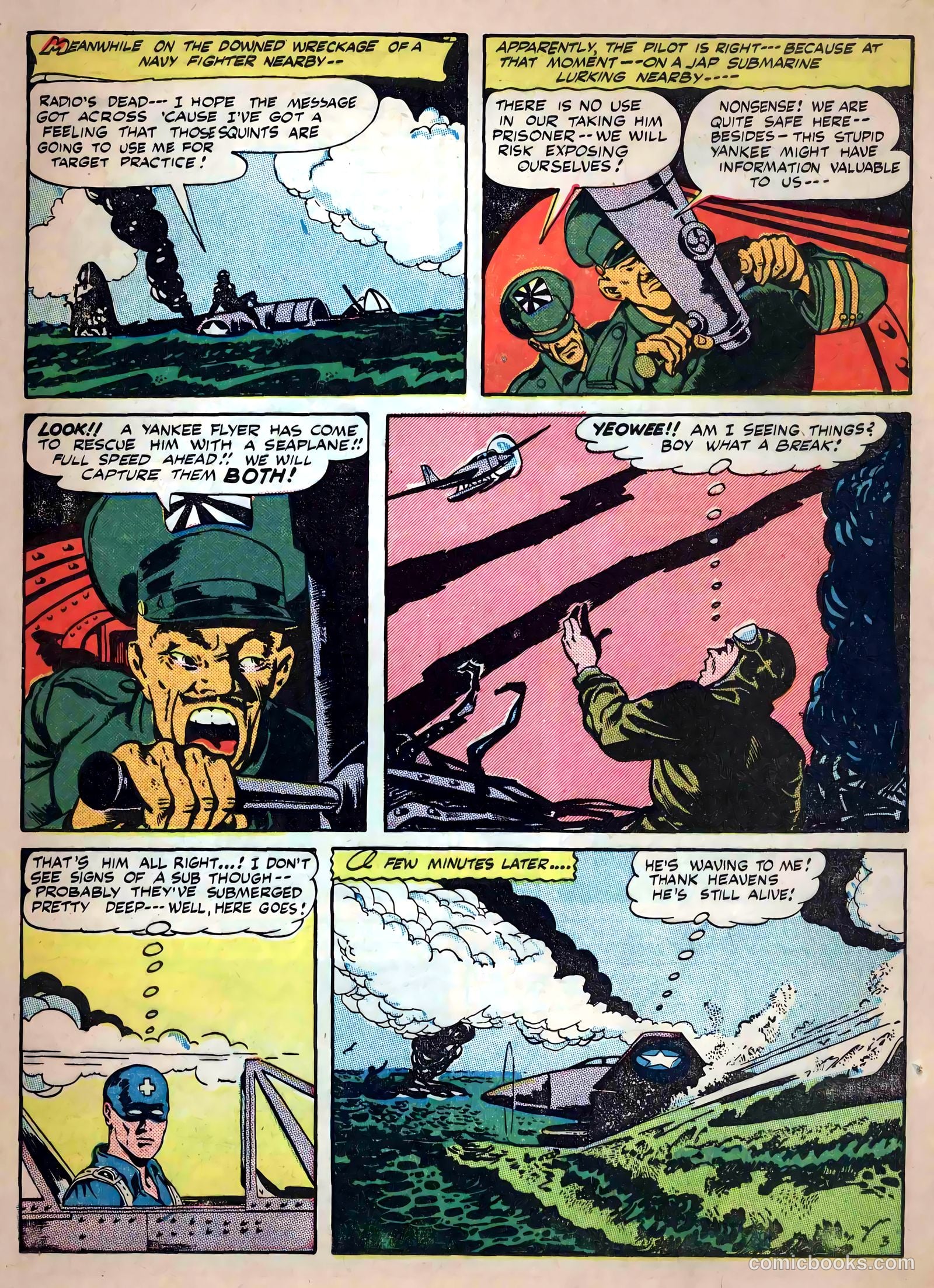 Captain Aero Comics #22 (1945) — page 19 of 52