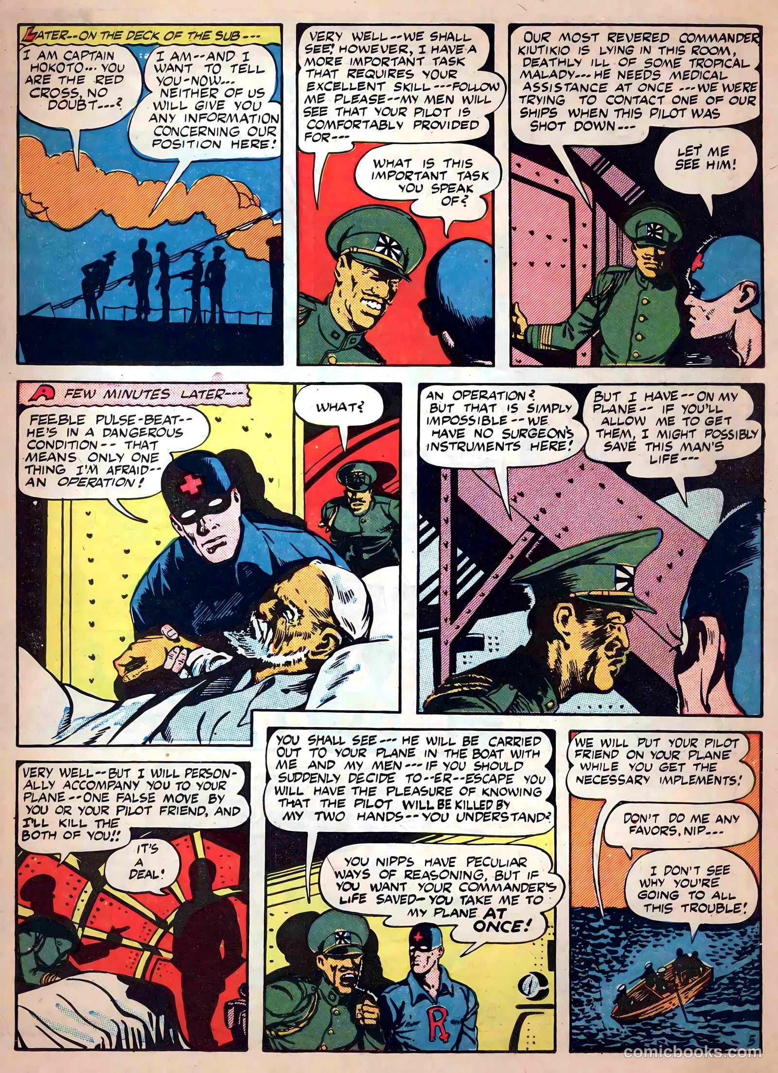 Captain Aero Comics #22 (1945) — page 21 of 52