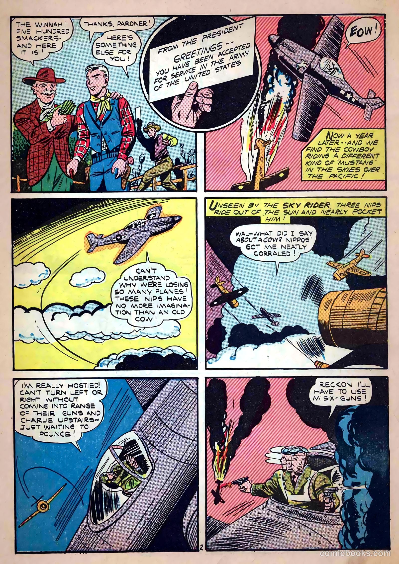 Captain Aero Comics #22 (1945) — page 27 of 52