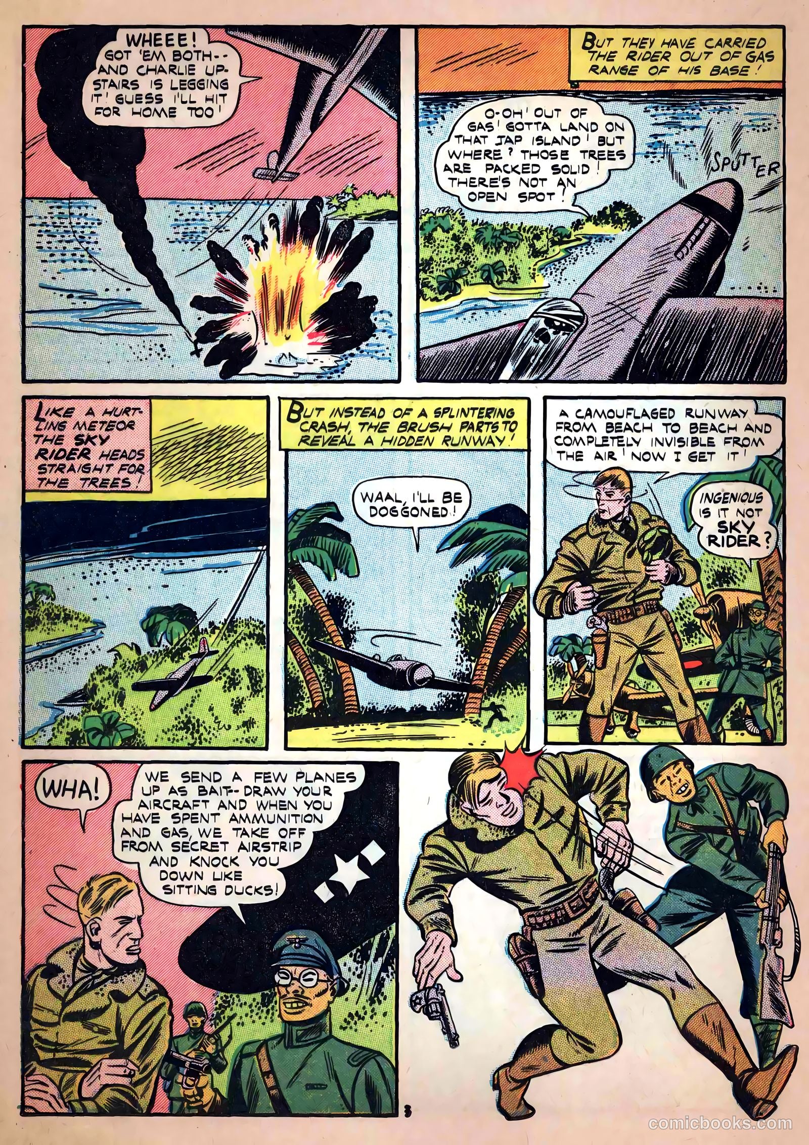 Captain Aero Comics #22 (1945) — page 28 of 52