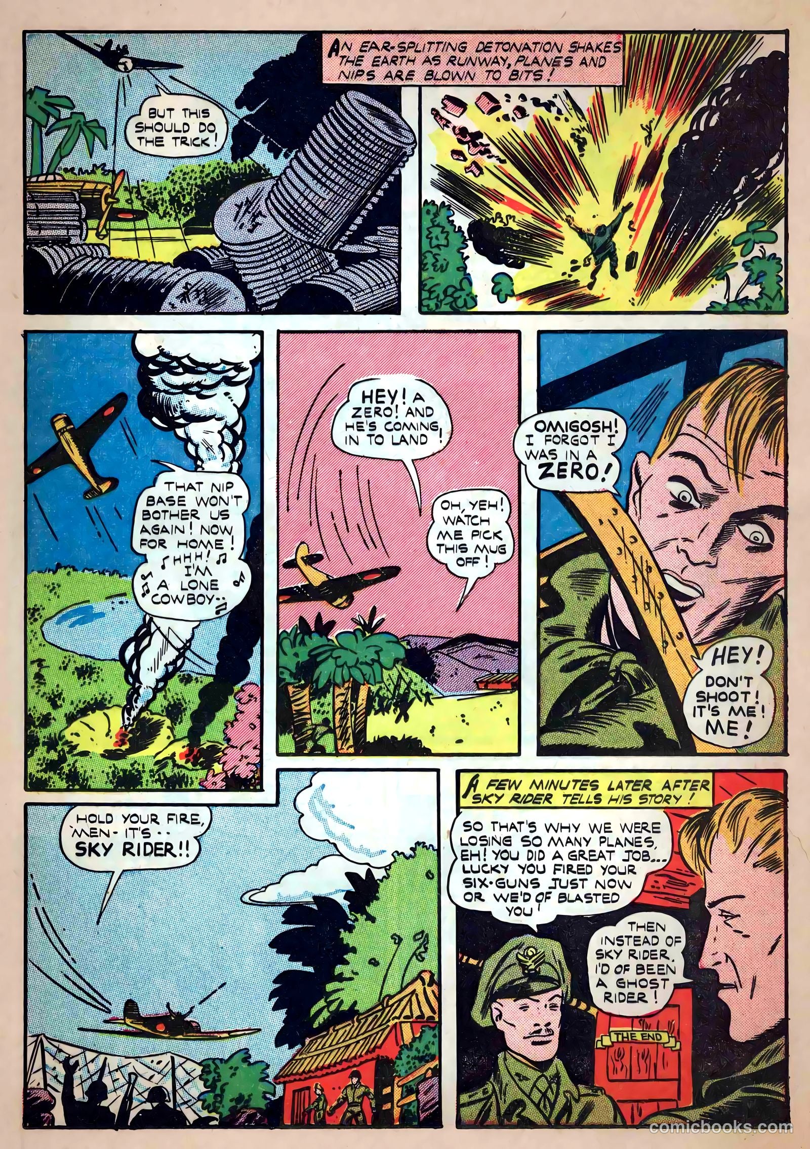 Captain Aero Comics #22 (1945) — page 31 of 52