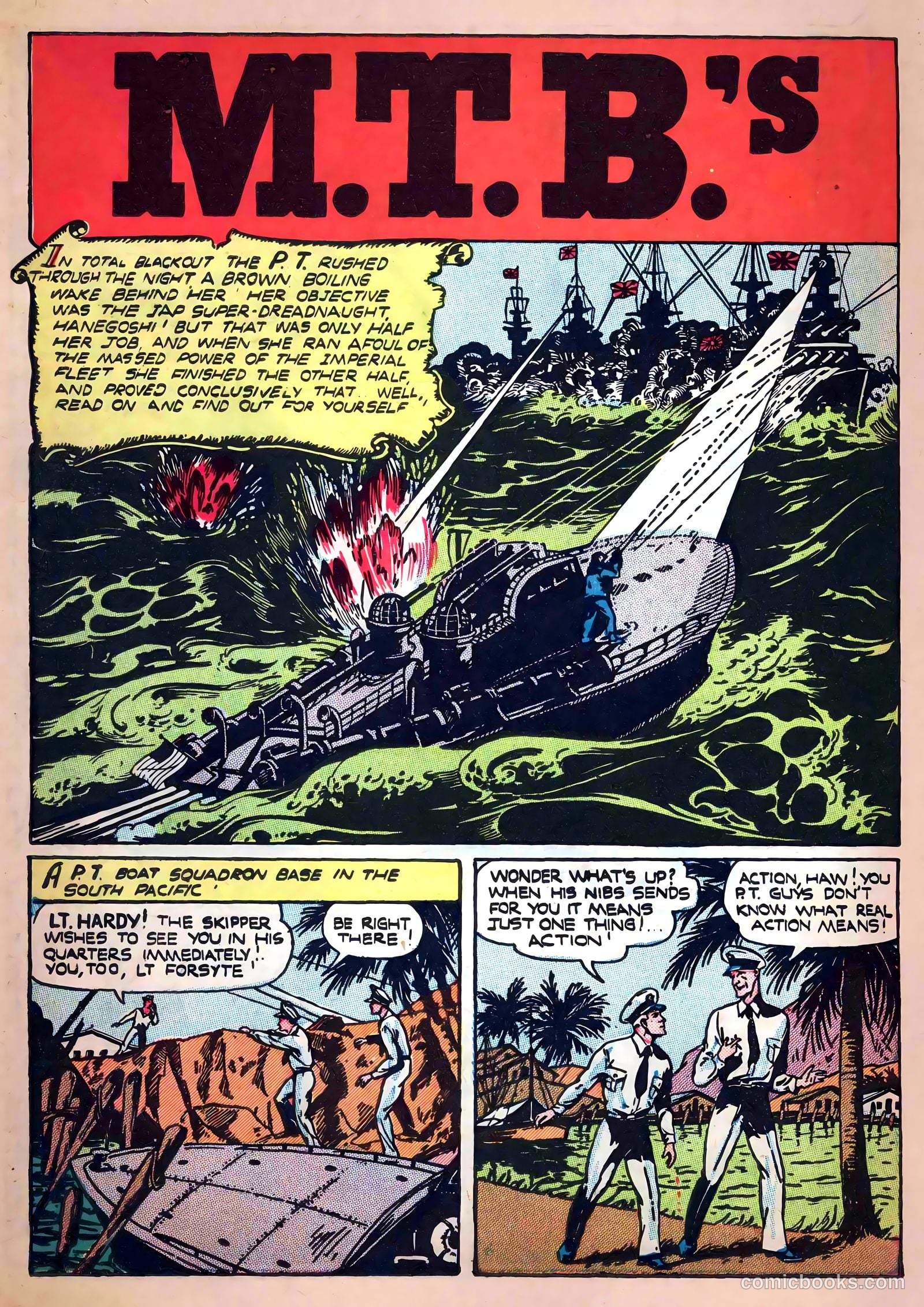 Captain Aero Comics #22 (1945) — page 32 of 52