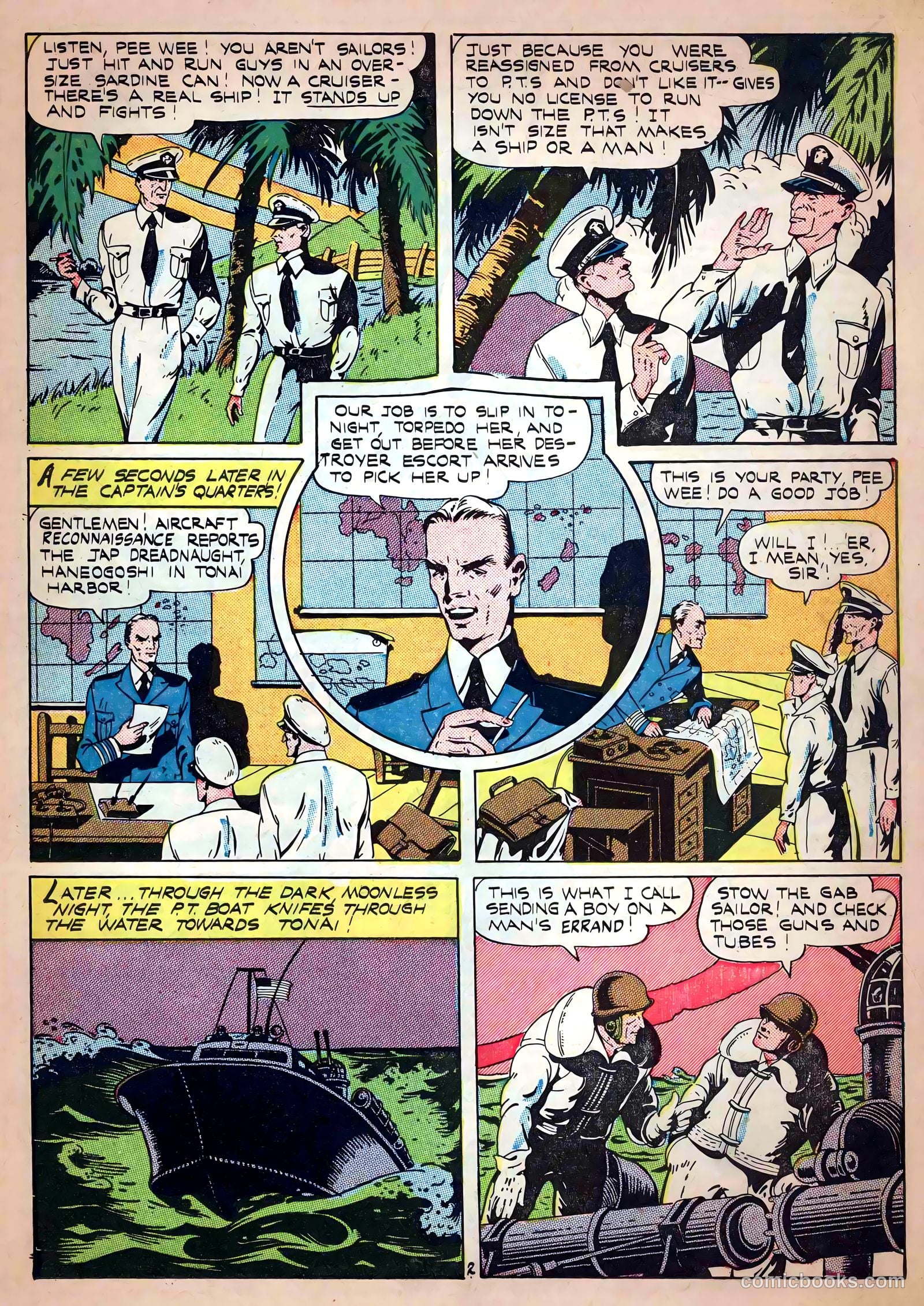 Captain Aero Comics #22 (1945) — page 33 of 52